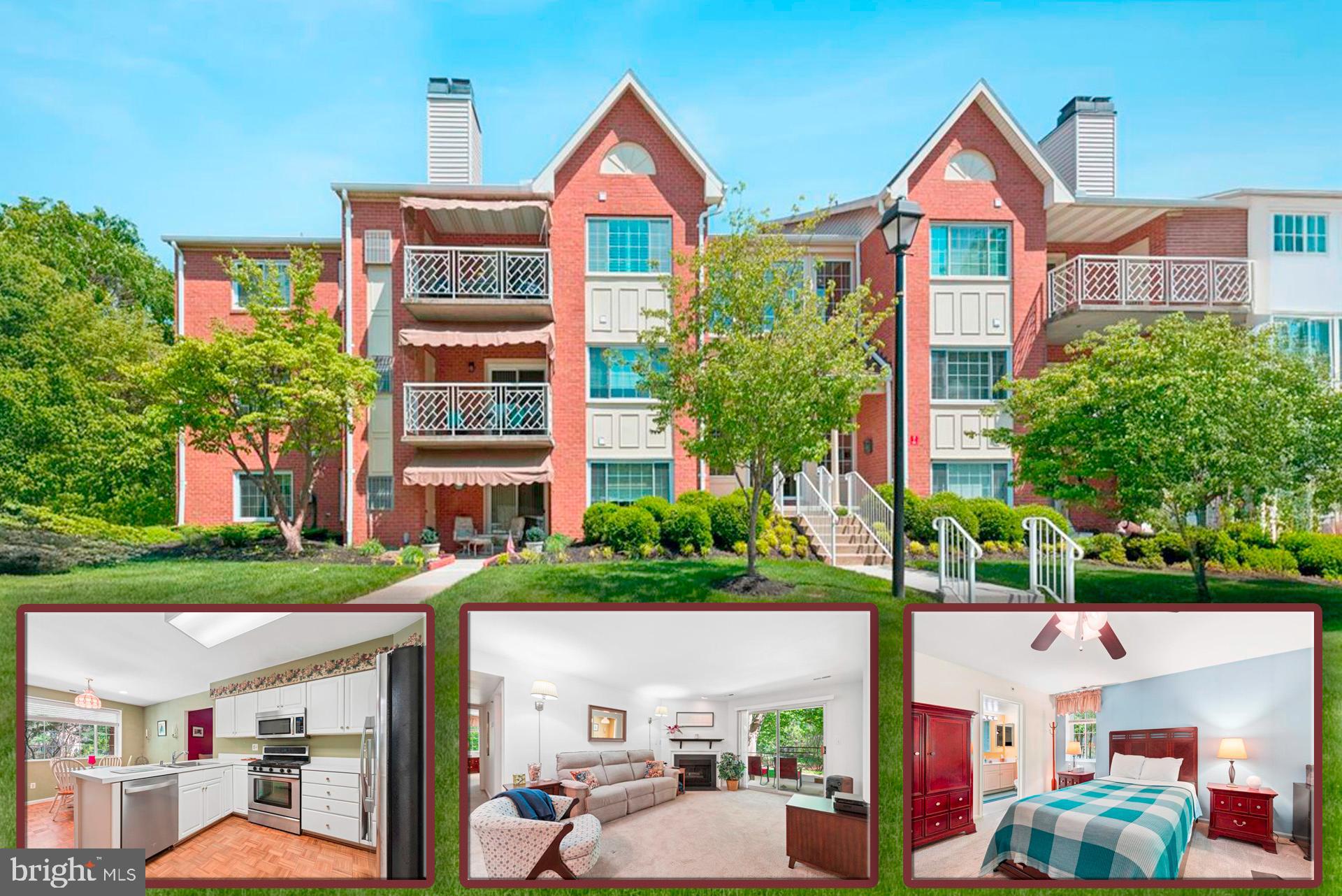 OPEN HOUSE Saturday May 16th 11-1pm!!
Welcome to 402 Rockfleet Road, #102! This 1st floor condo is located highly sought-after Mays Chapel area! This spacious 2-bedroom, 2-bathroom unit is situated facing the wooded walking trail with park like setting.  This unit also offers Den perfect for setting up an office or extra living area.  The kitchen is expansive with plenty of counter space with eat in kitchen with room for a large table. The living room is inviting with a Fireplace and views from the sliding glass doors.  The spacious laundry room offers convenience and extra storage space.  Doors from unit offer a private patio with room for outdoor furniture and easy access to the walking path just behind the building.  Ample parking right out front!