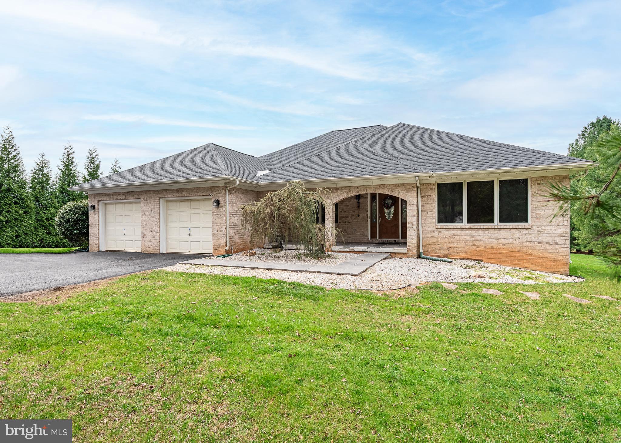 BACK ON MARKET with drastic price reduction for quick sale. Contract fell through due to financing. Home has had many updates and ready for the right owner. VA appraised for much higher. Beautifully updated oversized rancher on 1.58 ac. lot in the quiet neighborhood of Delight Meadows in Reisterstown. Main level living at it's finest with the added bonus of finished lower level great for guests, in-laws, or teen suite (lucky teen!). Both levels have access to the back yard with a stunning pool (NEW lining 2025) , deck, shed, and hot tub (hot tub and shed are strictly AS-IS). Completely renovated kitchen with all the bells and whistles. Several rooms freshly painted, hardwoods. Updated electric. Full laundry on main level and stackable in basement. BRAND NEW roof with transferable warranty. No HOA.
