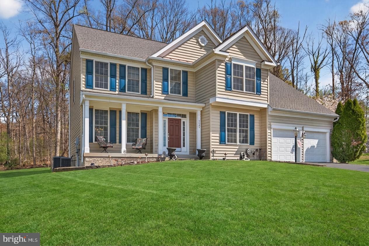 Welcome Home to the Prestigious Reserve at Potomac Crest, where elegance, comfort, and exceptional craftsmanship define this beautifully maintained 4BR/4.5BA residence. Perfectly situated on a quiet cul‑de‑sac, this home offers refined living with thoughtful upgrades and a layout designed for both everyday comfort and elevated entertaining.   Step inside to newly installed, gleaming hardwood floors that flow through the living room, dining room, kitchen, and dedicated home office. Sun‑filled spaces and an open concept create a warm, inviting atmosphere from the moment you enter. The bright sunroom extends the main level and provides year‑round enjoyment with peaceful views of the backyard. From here, step onto the spacious deck, ideal for outdoor dining, relaxation, and gatherings.  The upper-level features four generous bedrooms, each offering comfort and privacy, along with well‑appointed baths. The partially finished basement expands your living possibilities with soft carpeting and flexible space perfect for a bedroom, home gym, movie room, playroom, or creative studio. Ceramic tile in select areas adds durability and style.  A two‑car garage, excellent storage, and meticulous upkeep throughout showcase the pride of ownership in every corner of this home. Conveniently located near major commuter routes, this property offers effortless access whether heading north toward Washington, D.C. or south toward Quantico, Stafford, and beyond, making daily travel remarkably easy.   Experience refined living in one of Triangle’s most sought‑after communities—Reserve at Potomac Crest truly welcomes you home.