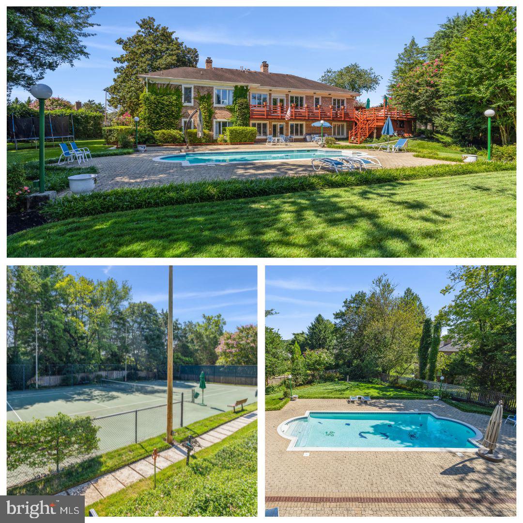 Nestled in the sought-after Lynwood neighborhood, this property offers an incredible opportunity in a prime location. Whether you're envisioning a custom renovation or exploring its full potential, the possibilities here are endless. The home is set on a private, fully fenced lot featuring a sparkling pool and tennis court, perfect for both relaxation and recreation. Inside, the main level owner’s suite provides a true retreat with generous walk-in closets. The walk-out lower level expands the living space, offering a spacious recreation room, wet bar, four bedrooms, and two full baths, ideal for hosting guests or creating a private suite. Improvements and pricing are available upon request, with a range of upgrade options to tailor the home to your vision. Perfectly positioned for convenience, this home offers easy access to the GW Parkway and Capital Beltway, making travel to downtown McLean, Tysons Corner, and Washington, D.C. effortless. It is also located within the highly regarded Franklin Sherman Elementary, Longfellow Middle, and McLean High School pyramid, and just minutes from The Potomac School.