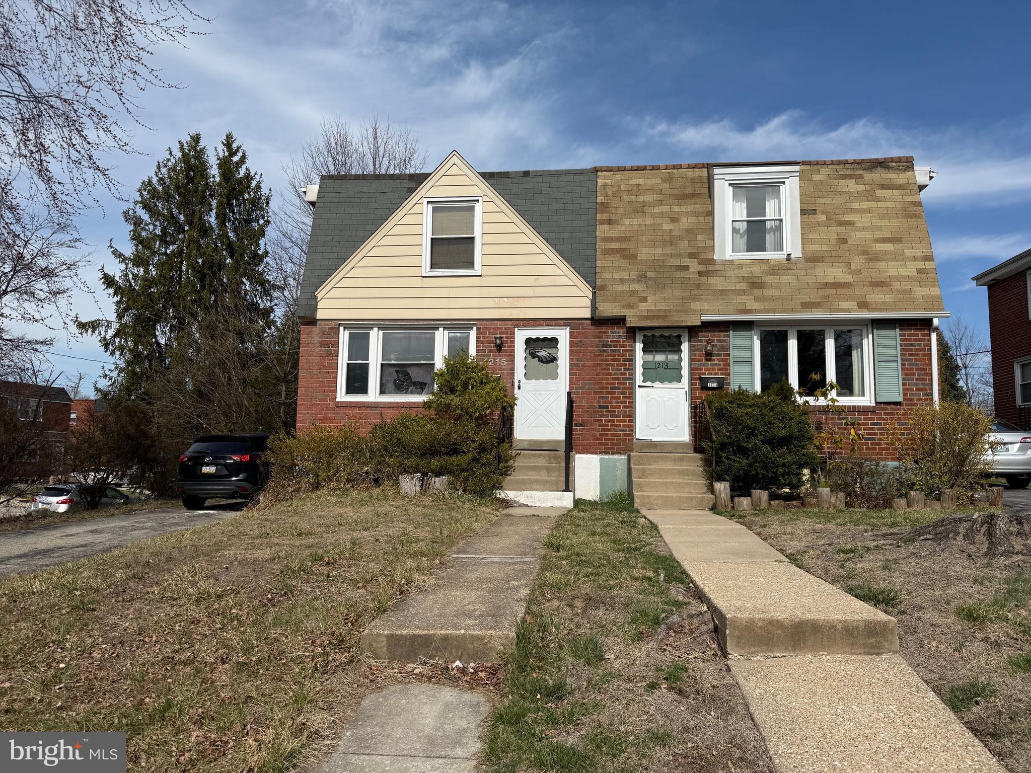 This is the one you have been waiting for! This 3 bedroom. 1.5 bath TWIN home is  located in a desirable neighborhood with a nearby cul-de-sac street! This home is correctly priced home just waiting for you to add your own renovations to make it your own! Enjoy HARDWOOD Floors throughout the home!   Step right inside to a great open first floor. Perfect for entertaining and dining! The dining room area opens into the Living Room. and provides a very large space with many possibilities (potential home office). A convenient first floor bedroom and powder room complete the first floor.   Upstairs you will find 2 very large  bedrooms rooms and a full bathroom. 

Enjoy plenty of natural light throughout the home, and use the full basement for ample storage. Laundry is also located in the partially finished basement. Bilco doors provide easy access to the outside.  Newer systems include the the ROOF (2016) and HVAC (2017). Conveniently located close to Elwood Park Zoo, Norristown Farm Park, and major transportation routes, this home offers both comfort and convenience. So many options exist with this home you don't want to miss out! This house is priced to sell so don't miss out! Schedule your tour today!  A quick settlement is possible !