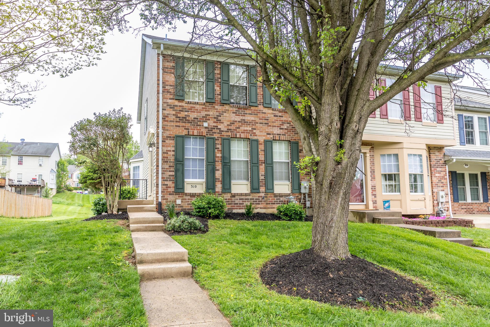 Welcome to 310 Cinnabar Lane, a spacious and beautifully maintained end-of-group townhome in the highly sought-after Country Walk community! Offering 3 bedrooms, 2.5 baths, and a fully finished walkout basement, this home is ready for you to move right in and enjoy.

The main level features an inviting layout with hardwood flooring and an updated eat in kitchen. The upstairs hosts 3 generously sized bedrooms - 1 of which being the huge primary suite with soaring ceilings and a full private bath. The lower level offers a cozy wood-burning fireplace—perfect for relaxing evenings—and easy access to the backyard. You'll love the new roof for added peace of mind.

Included in the rent are HOA fees, which cover front lawn maintenance and trash pickup. Plus, enjoy the convenience of two assigned parking spaces just steps from your door.

No pets allowed.

Don’t miss your chance to live in a fantastic Bel Air location close to shops, dining, parks, and commuter routes. Schedule your showing today!