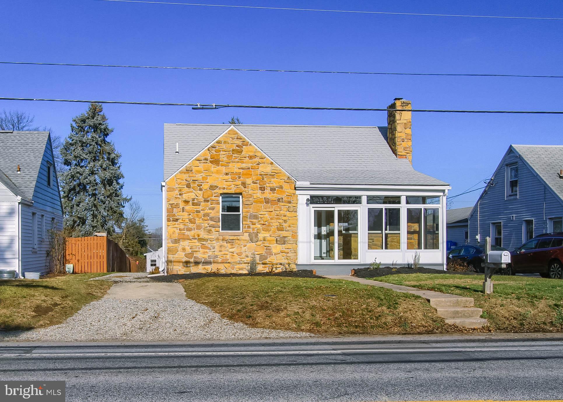 Centrally located Cape Cod with just the right amount of space.  Living room with wood fireplace.  Entirely new kitchen with granite counters, soft close drawers and custom table.  Additionally, the first floor includes a brand new full bathroom and 2 bedrooms.   The 2nd floor has 2 bedrooms with hardwood floors.  The basement has been waterproofed and could easily be finished.  The backyard has plenty of space with a storage shed.  Includes off street parking on the front of the house.  Gas is available on the street to be brought into the house.  Move right in and enjoy living in an updated home.