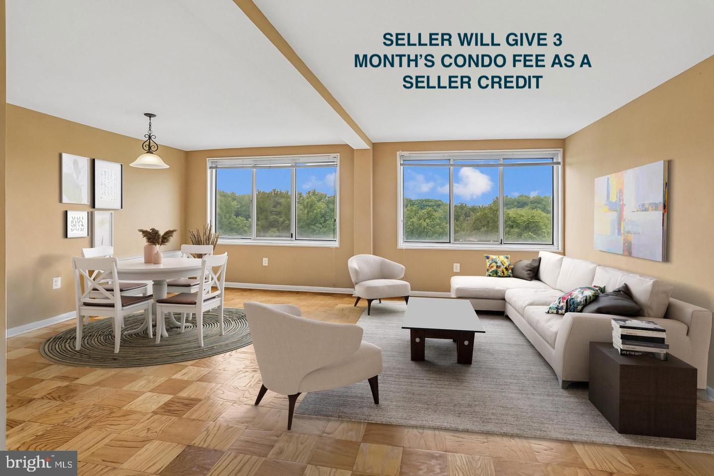 SELLER OFFERING A 3-MONTH CONDO FEE CREDIT TO THE PURCHASER AT SETTLEMENT! Incredible value at just $189,900—this is one of the best opportunities in the area! Don't miss this beautifully updated one-bedroom condo in an unbeatable location with ALL UTILITIES INCLUDED in the condo fee.   Just minutes from the Grosvenor Metro, with easy access to NIH, downtown Bethesda, and Washington, DC, this sun-filled home features gleaming wood floors, oversized windows, and abundant natural afternoon light. The renovated kitchen offers white cabinetry, granite countertops, stainless steel appliances, a gas range, built-in microwave, dishwasher, and refrigerator. The updated bath adds to the move-in-ready appeal.  The spacious living and dining area provides an open, comfortable layout, while the generously sized bedroom features a ceiling fan and excellent closet space. Storage is exceptional, with a large walk-in closet plus an additional closet.   Residents enjoy outstanding amenities including a 24-hour front desk, outdoor pool, fitness center, rooftop terrace, party room, walking paths, on-site grocery store, ample parking, and professional on-site management. Cat-friendly building!
Whether you're a first-time buyer, downsizing, or seeking a smart investment, this home offers exceptional value, convenience, and lifestyle. With a newly improved price of $189,900 plus a 3-month condo fee credit at settlement, this is an opportunity you won't want to miss. Schedule your showing today!