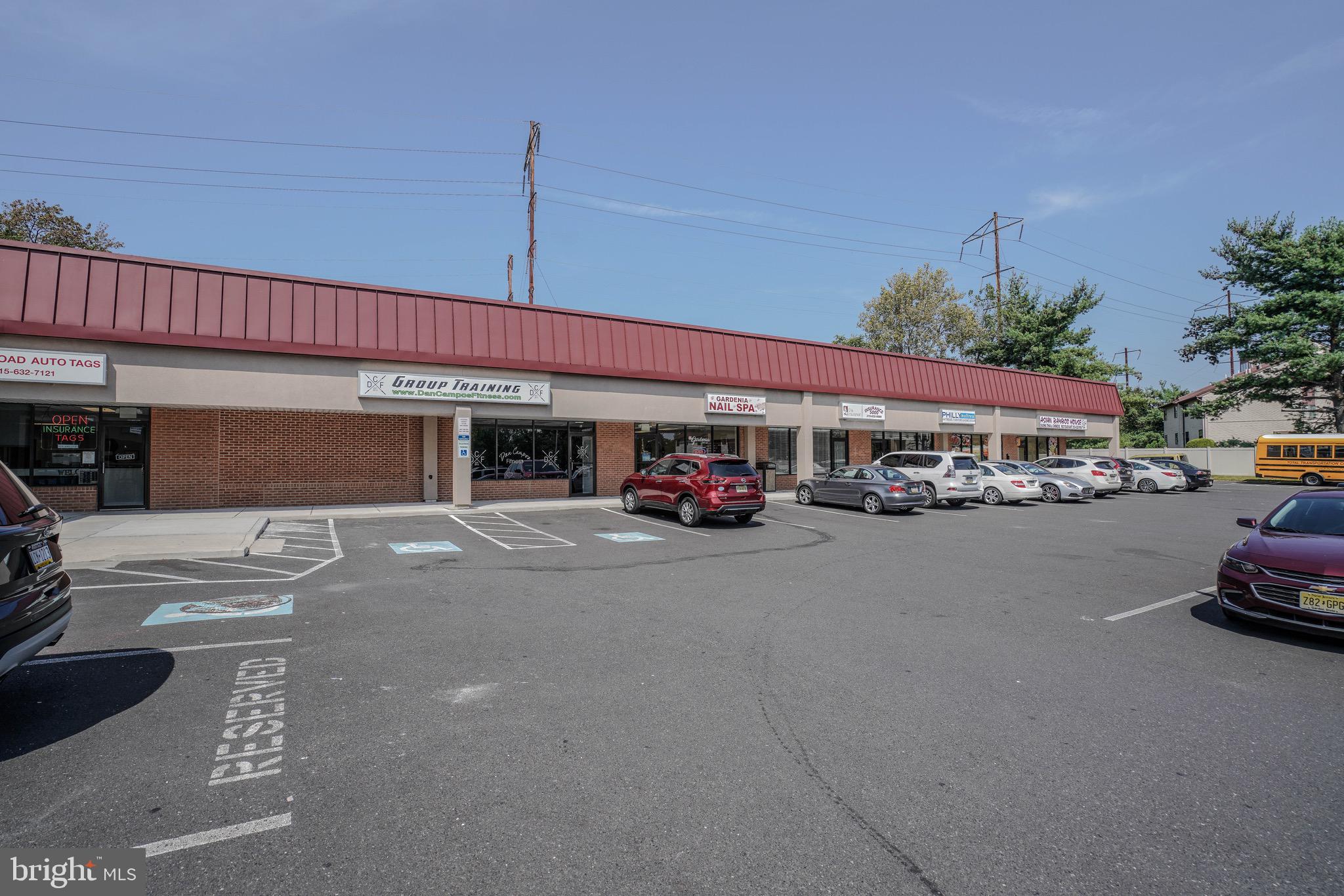 Come and take advantage of the opportunity to customize a commercial space to you liking! Presenting here a 2,600 square foot space ready to house your next business endeavor.  Located along State Road in Northeast Philadelphia, this property is part of a large shopping center that already house several long standing businesses. This shopping center drives maximum exposure as well as foot traffic as this road is convenient to all other nearby major highways and I-95. Currently utilized as a fitness and recreation center, this opportunity is flexible and any necessary changes can be made to make this space more desirable to you. The space is set wide open primarily for the use of group training classes, but can be converted to house a different type of business to fit your needs. A bathroom is located in the rear of the property as well. The space is available now and is ready for your existing blue print or new business proposal.