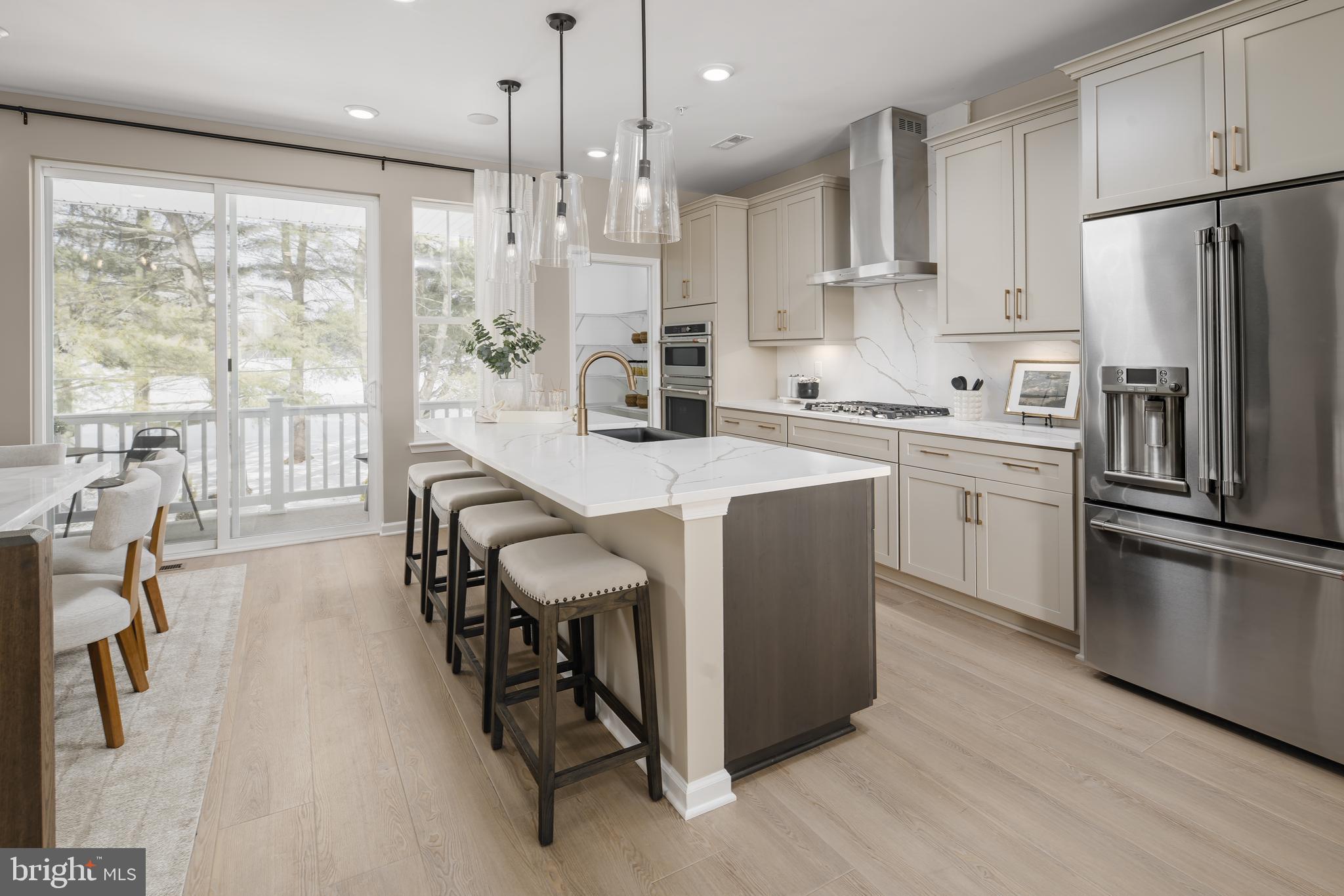 Frederick's Only New Construction Townhomes Backing to Ballenger Creek Park with No City Taxes!
Our brand new Bradford floorplan an inviting townhome thoughtfully designed with versatility and functionality in mind. Enter with ease through the welcoming front door or enjoy the convenience of direct access from the attached garage. On the lower level, a bright, finished recreation room awaits. Thoughtfully designed for versatility, the lower level offers the opportunity for a fourth bedroom and full bath for overnight guests or a dedicated study. Mix, mingle, and make memories with the optional wet bar ready for effortless hosting. On the main level, everyday living unfolds with an open-concept kitchen with center island and dedicated dining area. At the heart of it all is the spacious living area complete with optional fireplace. On the upper level, a luxurious primary suite with optional tray ceiling features an ensuite bathroom complete with dual vanity, private water closet, and seated shower. For added convenience, the laundry room is positioned on the upper level. Expand your living space with an optional 6 ft or 10 ft extension, adding square footage to every floor and enhanced options such as a terrace with fireplace on the main level.  Explore Park Place, a premier townhome community in Frederick, Maryland! Nestled beside Ballenger Creek Park, which offers athletic fields, nature trails, picnic pavilions, playgrounds, a dog park, and a community garden, Park Place residents can enjoy endless recreation just beyond their doorstep. The community is conveniently positioned just minutes from historic Frederick’s city center, a dining and retail district known for its vibrant culture including Baker Park, and I-270, a major commuter route connecting residents to the surrounding metropolitan region.*Photos may not be of actual home. Photos may be of similar home/floorplan if home is under construction or if this is a base price listing. AGENT REGISTRATION REQUIRED.