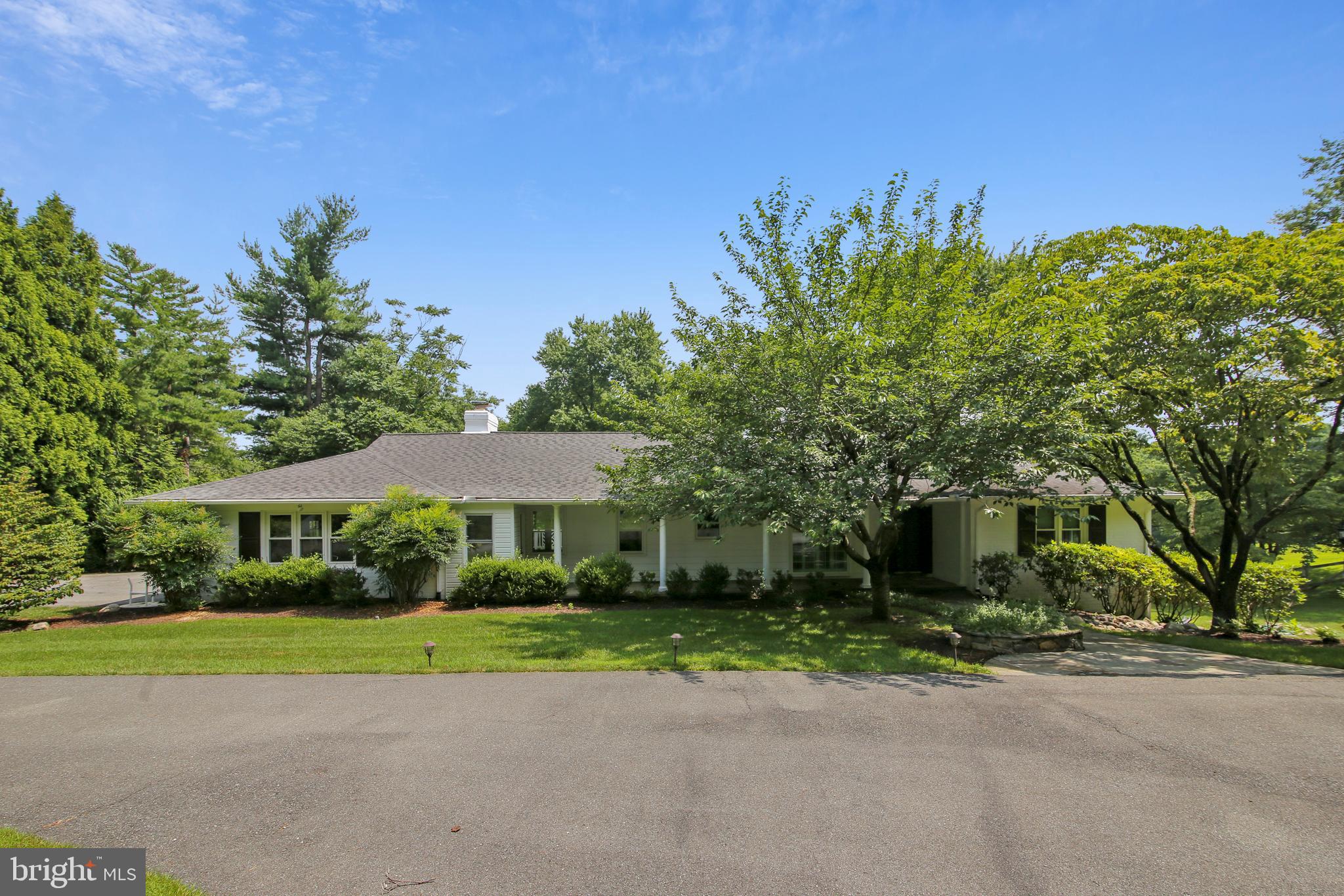 With over 3 acres of land, the opportunities are limitless. Expand the current home, build a brand-new residence while staying comfortably in place, or design the outdoor oasis you’ve always imagined. Whether you envision a guest house, pool house, or sports court, this property offers the flexibility to make your dream estate a reality. Enjoy spacious main-level living on this private lot with a sparkling swimming pool. The main level includes a bright family room, kitchen, dining area, owner’s suite with a private office, and an additional bedroom with a full bath. Step out from the family room onto the deck to savor breathtaking views of the expansive backyard. The walkout lower level provides even more living space, featuring a large recreation room, two additional bedrooms, a full bath, half bath, laundry area, and a generous cedar closet. This home combines comfort, potential, and privacy—perfect for your next chapter. Minutes to Potomac Village.