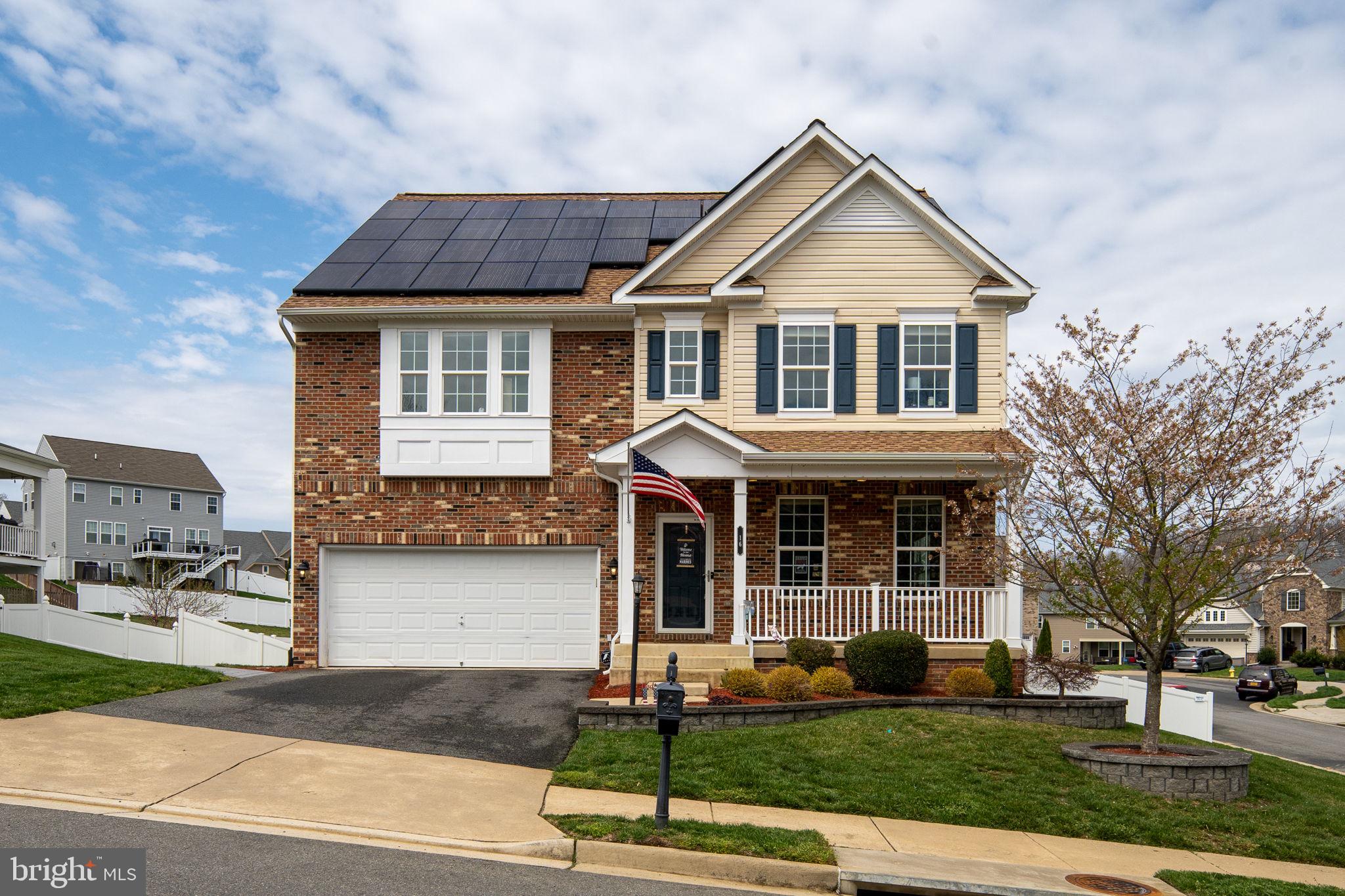 ASSUMABLE LOAN OPPORTUNITY WITH 2.75 INTEREST RATE!

Welcome to 16 Tankard Rd in Stafford, VA — a spacious and beautifully maintained home offering the perfect blend of comfort, functionality, and modern upgrades.

This impressive property features 6 bedrooms and 3.5 bathrooms, including an oversized primary suite complete with a generous walk-in closet. The thoughtfully designed layout includes four bedrooms upstairs, a convenient main-level bedroom ideal for guests or a home office, and a fully finished basement with an additional bedroom and bonus room—perfect for a gym, media space, or playroom.

Situated on a desirable corner lot, the home boasts a fully fenced backyard with a 6-foot privacy fence, creating a private outdoor retreat. Enjoy relaxing or entertaining on the screened-in back porch or the expansive stamped concrete patio.

Additional highlights include solar panels and solar batteries, offering energy efficiency and long-term savings and minutes from I 95, commuter lots and Quantico.

This home truly has space for everyone—inside and out—while delivering modern conveniences in a prime location.