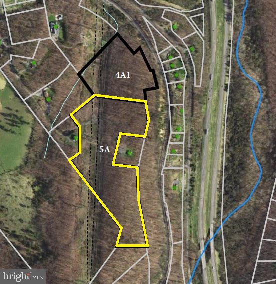 Do you dream of having your own private mountain retreat with No HOA? Look no further. Lot 5A is 16.987 acres. The lot is wooded with some cleared areas and a box for electric power. There are rough road paths cleared through the lot that can be navigated with a truck or all terrain vehicle. This area has so much to offer - Luray Caverns, Shenandoah National Park, and more. Easy access to 66 and about 70 miles to DC. There is an access easement through Lot 5A to get to another property with a house (not part of the property being sold). There is an access easement through Lot 5A to get to Lot 4A1. There is an access easement through 338 Larkin Ridge RD to get to Lot 5A. There is a power line easement. All information to be verified by potential buyer. Please see pics and documents. Lot 4A1 (8.426 acres) is also for sale separately for $199,000 and has well and septic installed.