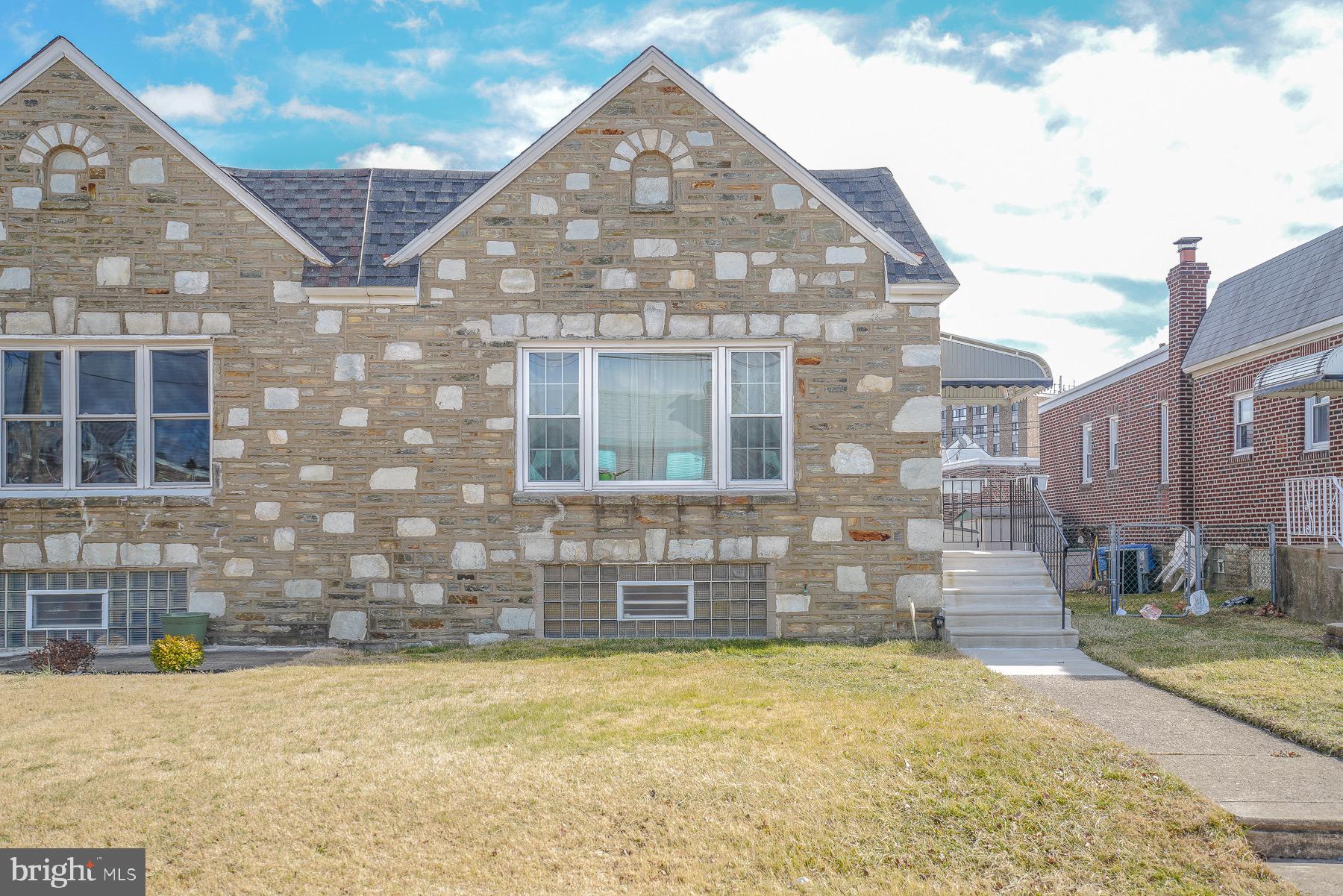Welcome to 7621 Bradford Street, A 4 bedroom 2 1/2 bath home that has been taken care of by the current owners for the past 30 years!! Once inside this solid stone twin you will walk in to the family room with hardwood floors. Make you way into the open kitchen floor plan that was opened up into the dining room. This floor has three bedrooms and two full bathrooms. All of the bedrooms are of good size! Make your way downstairs and you will find the 4th bedroom and huge entertaining finished space. This room is very large and has cherry wood throughout. You will also find a half bathroom and the laundry room to finish out the lower level. Roof was newly installed in 2019. New 100 amp service cable installed.