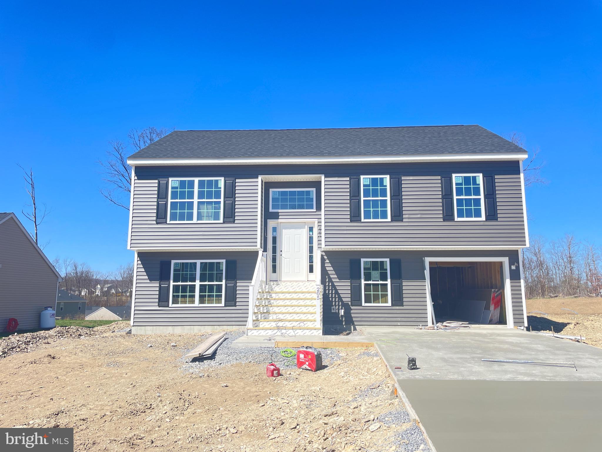 Incredible value!  New construction with 5 bedrooms and 3 full baths in Nadenbousch Pines.  The home includes some great features like granite countertops, LVP flooring, deck and patio.   The home is under construction and will be ready for move in within 30 - 45 days.  $7500 in seller paid closing cost credit to the buyer.