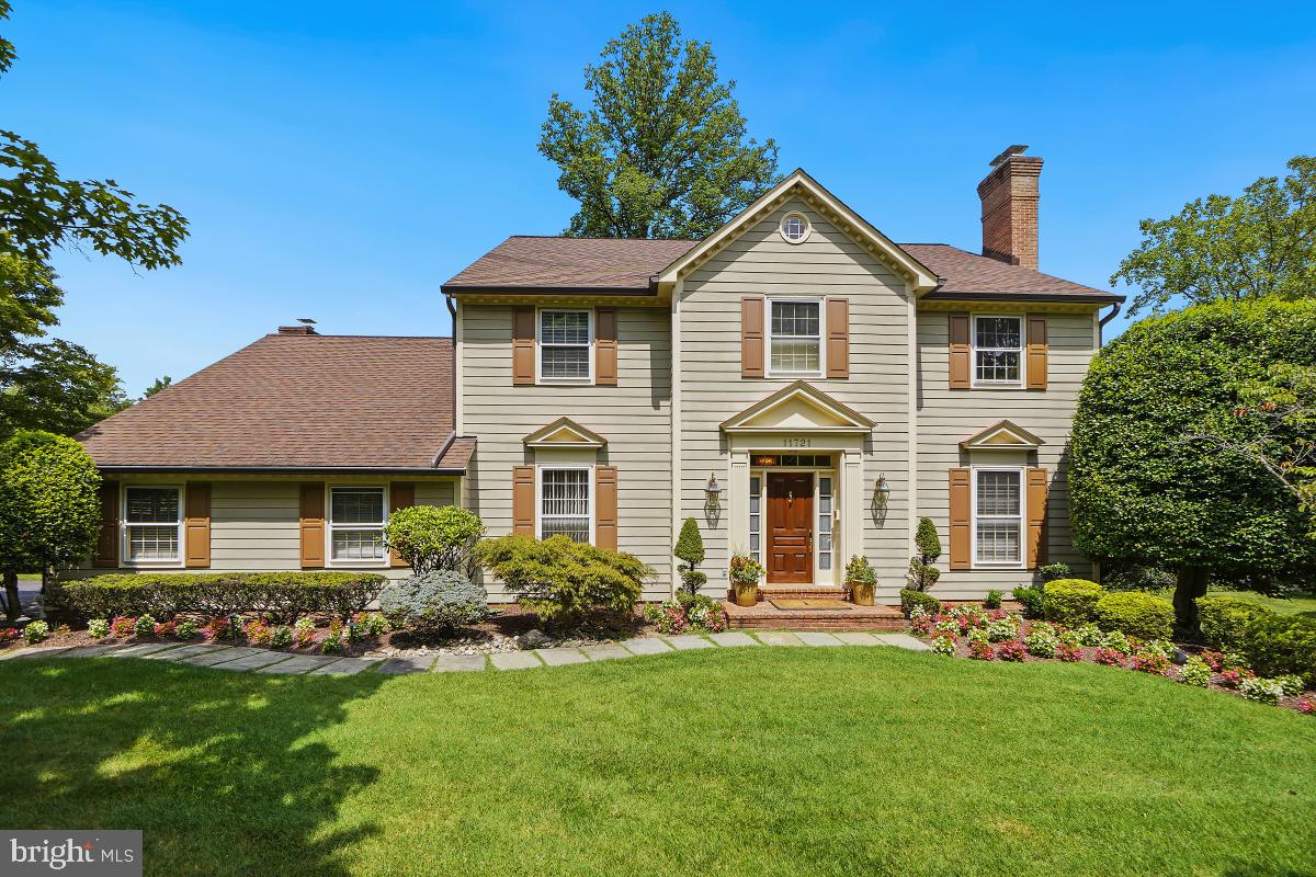 NEW PRICE! Located in sought-after Lake Normandy Estates, this 5 bedroom, 3.5 bath brick colonial features 5,024 square feet of gracious, renovated and updated living space. Pride of ownership shows in this special property nestled on a quiet cul-de-sac on a lushly-landscaped 1/3-acre lot.  Hardwood floors, decorator carpet, a central vacuum system, underground sprinklers, a gorgeous screened porch, a security system, a 2-zone HVAC system and custom lighting and sound systems and custom plumbing fixtures are just some of its many notable features. Ready for the most discerning buyers, the main level flows seamlessly from the spacious office—perfect for those work-at-home days—to the piano-sized living room with its marble-faced fireplace to the elegant dining room with its bay window. The family room—with its stone fireplace, unique built-ins and dramatic cathedral ceiling—makes entertaining both small and large groups effortless. For
alfresco dining, the party can continue on the back porch and the inviting deck overlooking the idyllic rear yard. The practical mud/laundry room provides easy access to the garage. Upstairs, the light-filled, primary bedroom suite is a completely enthralling oasis. Designed by Skip Sroka, it features a bedroom with major built-ins, a sitting area and two walk-in closets. The en-suite bath with its separate tub and shower, heated floor and towel rack and extensive marble work is a tranquil oasis. Three more bedrooms providing captivating retreats for family and guests and the renovated hall bath are also found on this floor. Downstairs, the bright walkout lower level leads to the patio. This versatile space, perfect for lounging, amplifies the home’s desirability. A recreation room, bedroom, full bath, a second office, a workshop/art room and a storage area complete this floor. The fenced rear yard is big enough for an in-ground pool, sport court or a myriad of other outdoor activities. Perfectly located, schools, shopping, restaurants and houses of worship are just minutes away. Major transportation routes are nearby making commuting to Bethesda, downtown Washington and area airports a breeze. An easy and sophisticated lifestyle starts here. Don’t miss this great opportunity!