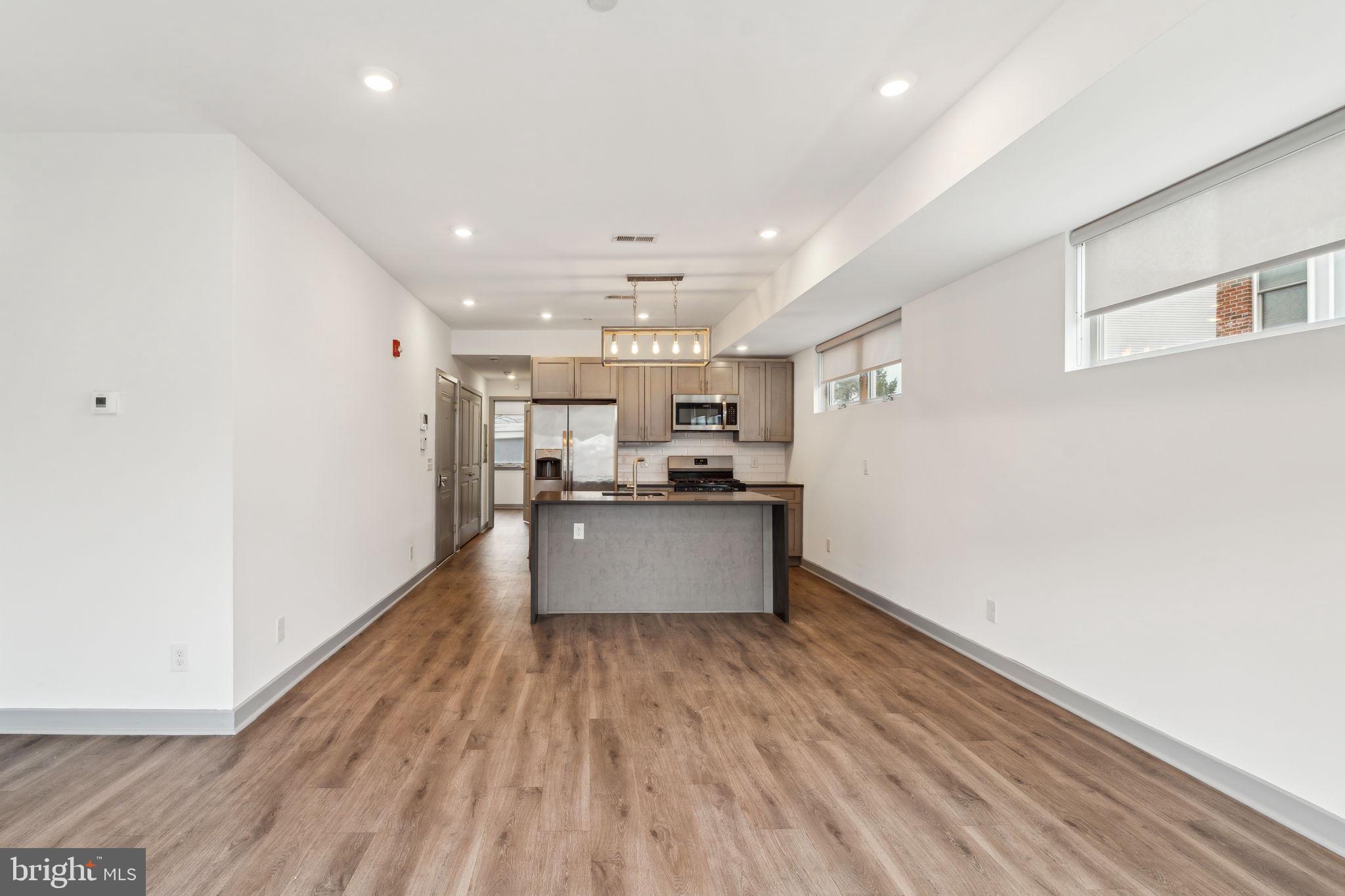 Welcome to 411 W Berks Street - a beautifully finished apartment in the heart of Olde Kensington—just minutes from the vibrant neighborhoods of Fishtown and Northern Liberties. Enjoy easy access to some of the city’s best dining, shopping, and entertainment. Unit 2 is a stunning 2-bedroom, 1-bathroom apartment featuring premium finishes throughout. The modern kitchen boasts upgraded appliances, while the oversized living area provides the perfect space for relaxing or entertaining. Each bedroom offers generous space and deep closets, and you'll find a sleek, modern bathroom on every floor for added convenience. There is a $75/month water fee. Generally, first month and two months security deposit due at, or prior to, lease signing. Other terms may be required by Landlord. $40 application fee per applicant. Pets are conditional on owner's approval and may require an additional fee and/or monthly pet rent, if accepted. (Generally, $500/dog and $250/cat, and/or monthly pet rent). Tenants responsible for: electricity, gas, cable/internet, and water. Landlord Requirements: Applicants to make 3x the monthly rent in verifiable net income, credit history to be considered (i.e. no active collections), no evictions within the past 4 years, and must have a verifiable rental history with on-time rental payments. Exceptions to this criteria may exist under the law and will be considered.