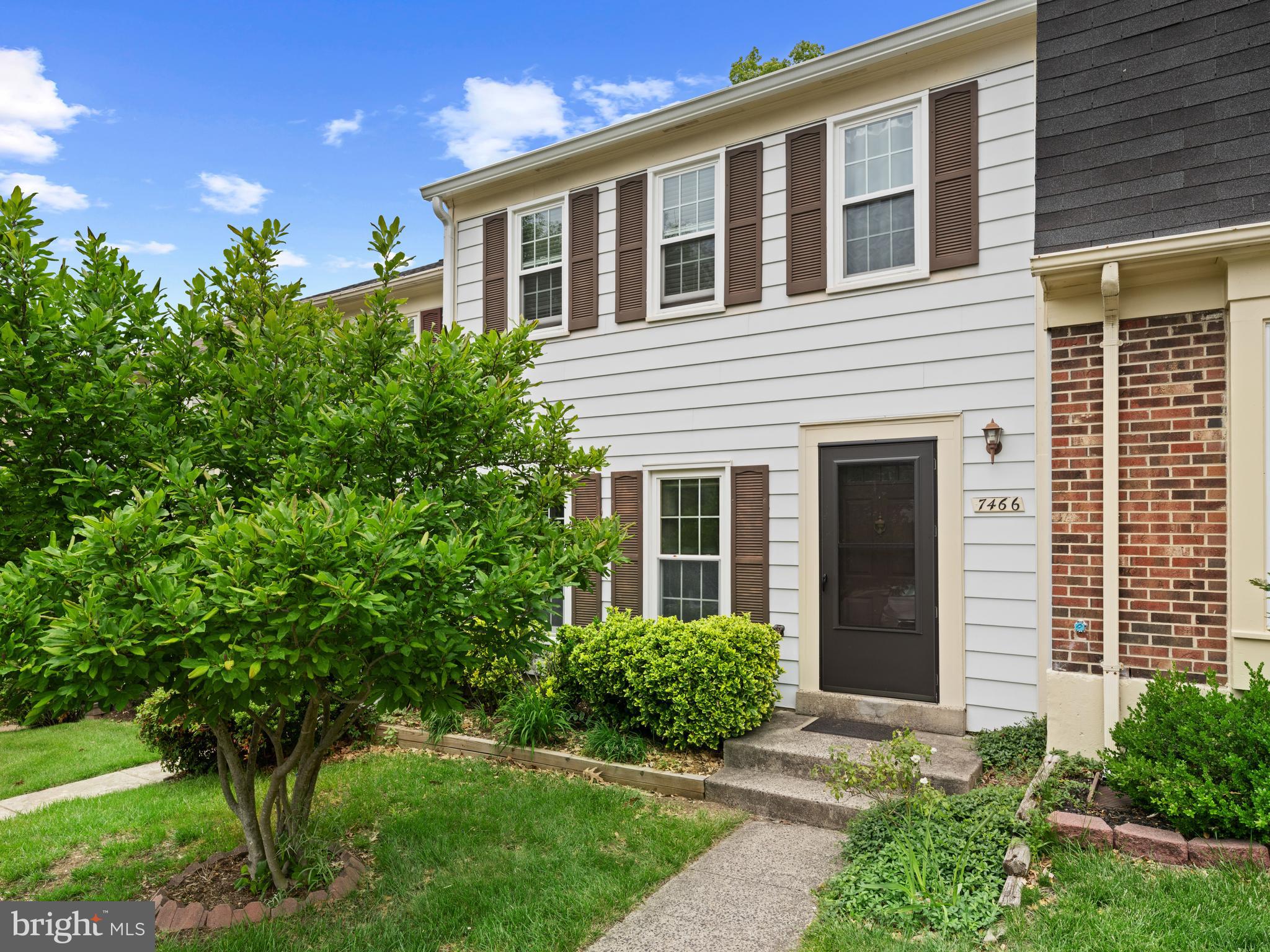 Welcome to 7466 Towchester Court! Featuring 2 bedrooms and 2.5 baths in the Hayfield area of Alexandria, this townhome has been recently updated with fresh neutral paint, new LVP flooring on the main level, new carpet upstairs, and features window treatments installed throughout. The main floor offers a living and dining area, half bath, and a spacious kitchen with table space, a corner fireplace and sliding doors that open to a large backyard deck. Upstairs features two bedrooms, one with an en-suite bathroom and walk-in closet. The second full bath with tub shower is located in the hallway, along with a linen closet and laundry area. 

Located in a quiet community backing up to a scenic park, this home has easy access to local shops and restaurants in Hayfield and Kingstowne, and easy access to Fort Belvoir and major commuter routes. Pets will be considered on a case-by-case basis with $400 non-refundable deposit. Rent includes trash, recycling, lawn care, snow removal and 2 parking spaces. Tenant will be responsible for the utilities of water, sewer, gas, electric, and internet/cable. Available starting June 9th with landlord preference to a multi-year lease! Please note: the flooring shown in photos will be replaced with LVP on the main level and carpeting upstairs.