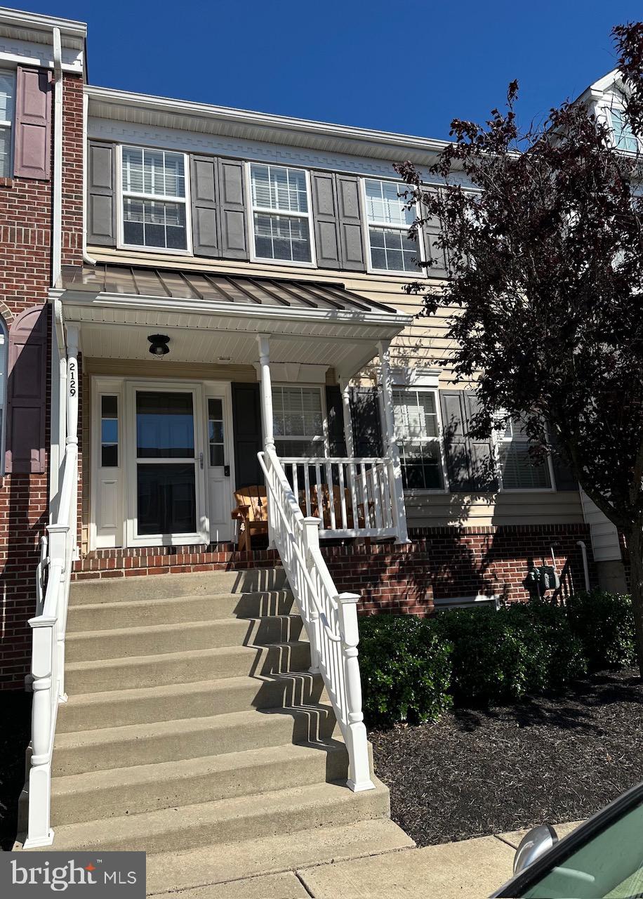 Sellers are heartbroken to leave their beautiful home, but work is transferring them out of state. Meticulously maintained townhome is waiting for its new owners.  From the moment you step onto the front porch and enter the warm and inviting home you will know  this 3 bedroom, 2.5 bath home is for you.  Open and airy layout is great for entertaining.  The kitchen features granite counters, tile backsplash, stainless steel appliances and an island.  From the dining room you can access the maintenance free deck to enjoy morning coffee. The primary bedroom features a walk-in closet and ensuite bath, with double vanities, soaking tub and stall shower.  The reaming bedrooms are very spacious.  Completing the second floor is the hall bath and laundry room.  There is a fully finished basement and ample storage area.  There is also a one car attached garage.