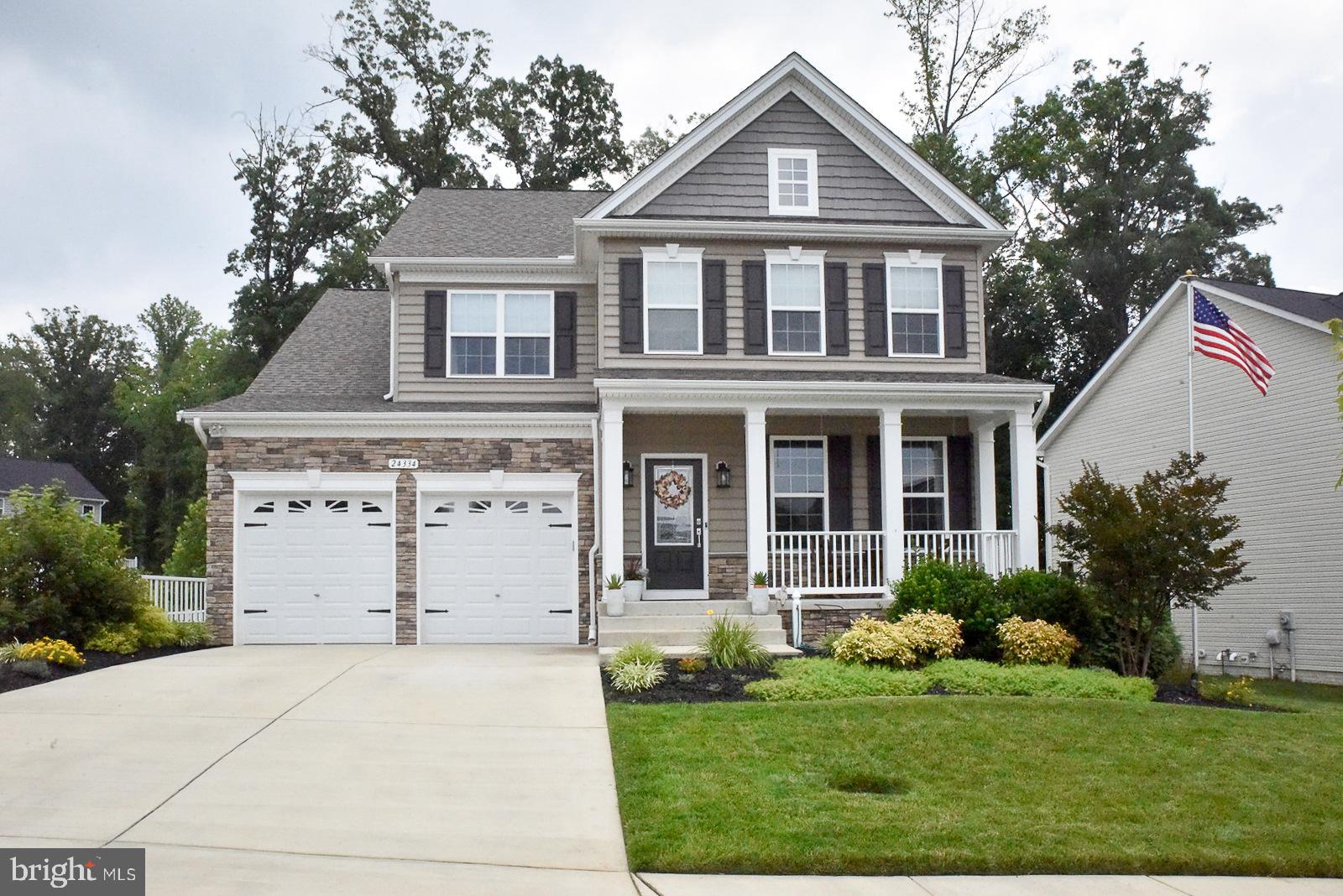 Impeccable home in highly sought after Broad Creek. Located right at the border of Broad Creek and Twin Ponds II.  Engineered hardwood flows throughout the main level and new carpet awaits you upstairs.  Crown molding and chair rail provide the look of class that only this home can project.  Your new living room features a propane fueled fireplace.  Just wait until you see the kitchen.  Granite countertops, double wall ovens, and propane cooktop for the family chef.  Two walk in closets, plus a sitting area, give the Primary Bedroom your own personal retreat.  A corner soaking tub with jets ends the perfect evening in your spacious Primary Bathroom.  Don't worry about the hot water.  A tankless hot water heater provides endless hot water throughout your new home.  Bedroom #1 and Bedroom #2 also feature walk in closets.  Surround sound is wired in this spectacular home, too!  Evening and weekends can be spent on your spacious composite deck.  Perfectly located in Hollywood so your drive to Pax River, Solomons, or Leonardtown won't take long.  Commuter service to Washington, DC is just three minutes away and St. Mary's Regional Airport is only six minutes away.  Schedule your showing today!