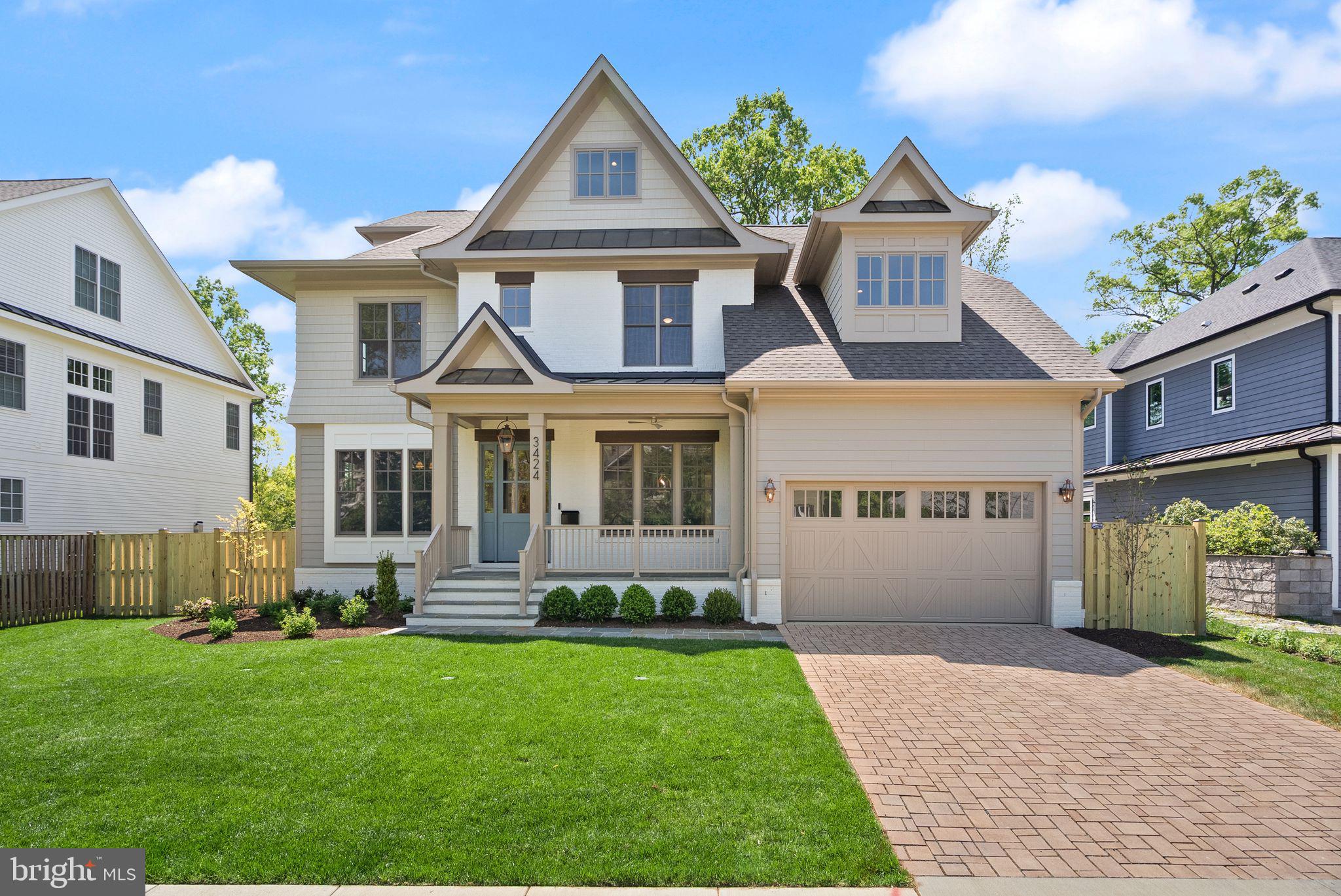 Welcome to another spectacular custom home by popular builder M-R CUSTOM HOMES with 6,500+ finished square feet of living space on a level, 10,000 square foot lot in a highly sought-after North Arlington Neighborhood. This home features 7 bedrooms, 7.5 bathrooms on 4 levels, including a main floor bedroom with full en suite bathroom. The home chef will love the showcase gourmet kitchen with its 48" Wolf range, 48" Sub Zero refrigerator, 30” Wolf microwave, Asko dishwasher, huge island with 2 ½” countertops, under-sink water filtration system, large walk-in pantry, and custom inset maple cabinetry. The beautiful kitchen is open to the family room with its 42” ventless gas fireplace, coffered ceiling, and access to the screened porch. A formal dining room with Butler’s pantry, a separate living room/library with French door, a powder room, and a spacious mudroom with built-in cubbies and bench and designer tile complete the main level. 10’ ceilings on main level. 4” White Oak flooring throughout main and upper levels. Head upstairs to the luxurious master suite with its his-and-hers large walk-in closets and a gorgeous master bath with dual vanities, frameless heavy-glass enclosed shower, freestanding soaking tub, and heated floors. Three secondary bedrooms, all with full en suite bathrooms, and a laundry room complete the upper level. The 3rd floor loft, with full en suite bathroom and walk-in closet, is ideal for a private office, guest suite, or au pair suite. The spacious basement features an expansive recreation room with Luxury Vinyl Plank flooring, a wet bar, a bedroom with large walk-in closet and access to full bathroom, and an exercise room with rubber flooring,. 9’ ceilings in upper level and lower levels. 8’ ceiling in loft. Loads of storage on every level. Ceiling mounted speakers in kitchen, dining room, family room, screened porch, primary bedroom and bath, and basement rec room. Ring/Nest doorbell. 2 car garage. 3-season screened porch off the main level with its all-weather Trex flooring, skylights, ceiling fan, heaters, gas line for grill, and stairs leading to the fenced, private back yard make this home perfect for entertaining. Very conveniently located close to Arlington shops, restaurants, parks, and entertainment. Within 1 mile to Rt 29, Washington Golf and Country Club, 1.5 miles to Rt. 66. Only 2 lights to Washington D.C. Blocks to JAMESTOWN ES, WILLIAMSBURG MS, YORKTOWN HS.    -----    EXPECTED DELIVERY SPRING 2025.