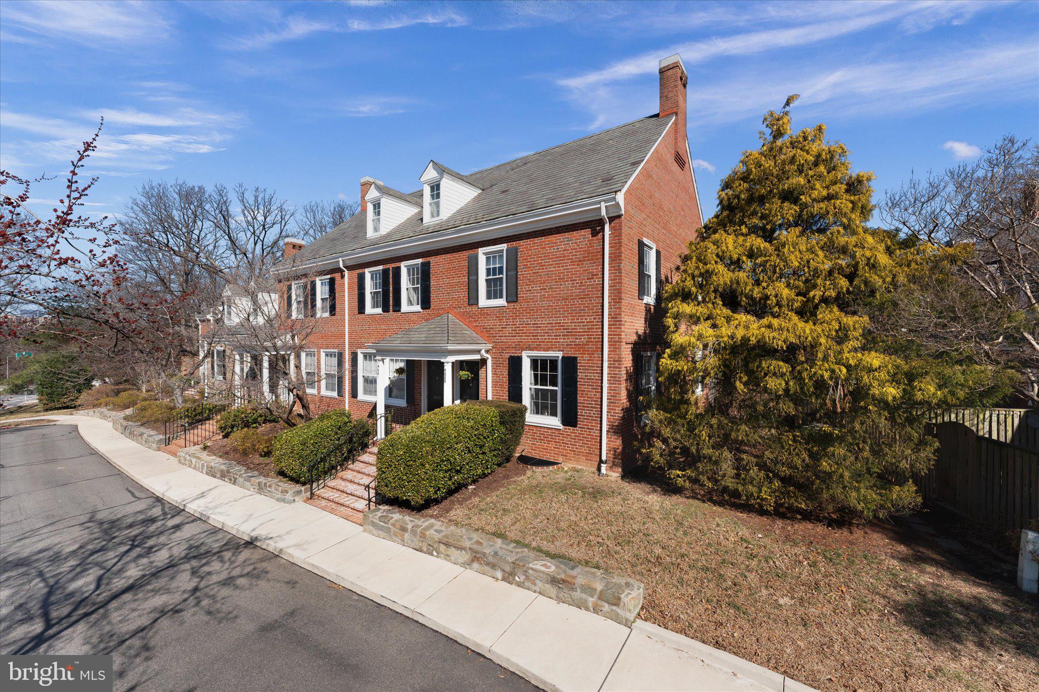 Welcome to 4689 34th St S, a beautiful end-unit townhome located in the heart of Fairlington. The home boasts a lovely living area, eat-in kitchen with 42” custom cabinets, recessed lighting, and high-efficiency appliances. Off of the kitchen there is a fully fenced in backyard perfect for entertaining.

Upstairs find the spacious primary suite, a full bathroom, and a den/sitting room. There are pull-down stairs to a massive attic that could be converted into a fully finished 4th floor or can be used for extra storage. In the basement you will find the second bedroom, a full bathroom, and rec area. The home also features hardwood floors throughout and a dual HVAC system.

The community boasts an abundance of green spaces, a pool, tennis courts, and walking paths throughout. There are four major shopping areas all within walking distance. This location and community cannot be beat, don’t miss out!