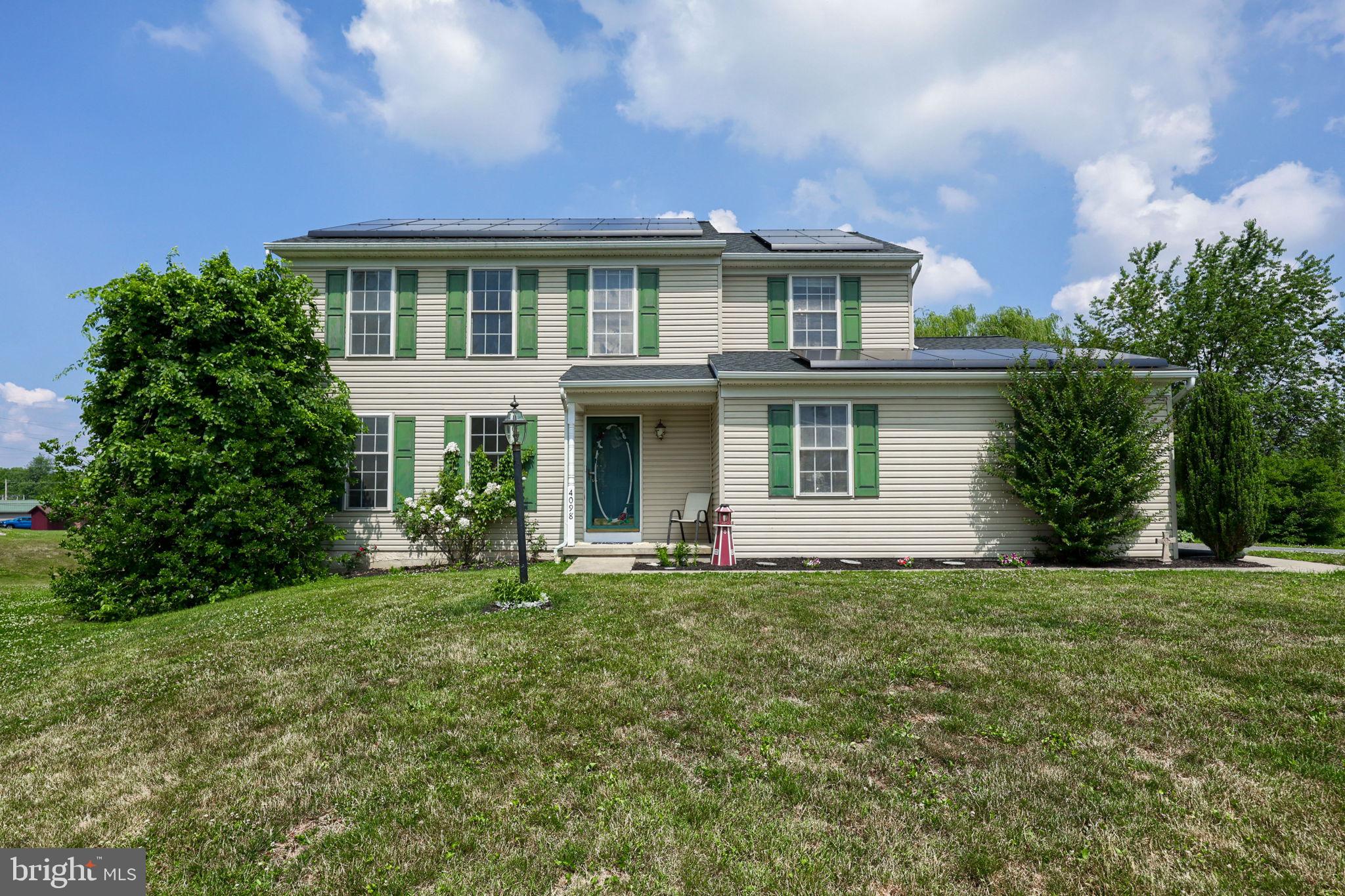 Welcome home to this 4-bedroom, 2.5-bath Colonial located in the Cedar Bluff neighborhood of Columbia and situated on a spacious 1.04-acre lot in the Hempfield School District. Built in 2001 and offering almost 2,000 finished square feet, this home provides plenty of room to live, gather, and grow.

The main level features comfortable living spaces, a corner gas fireplace, stainless steel appliances, and access to a generous 20' x 20' deck overlooking the backyard. Upstairs, you’ll find four bedrooms, including a primary suite, along with the convenience of second-floor laundry.

The full basement offers excellent potential for future finished living space, storage, a home gym, or hobby area. Recent updates include a new roof in 2023, brand-new insulated garage door and opener, and solar panels added in 2024, which will be paid off, helping keep the average monthly electric bill around $16 through PP&L.

Additional highlights include public water and sewer, a 12' x 20' shed, and a convenient location close to York, downtown Lancaster, shopping, dining, and major commuter routes. With great space, a beautiful lot, and room to make it your own, this Cedar Bluff Colonial is ready for its next chapter.