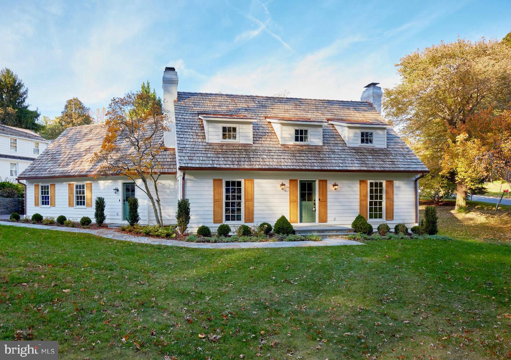 Now fully available and ready for the perfect buyer!  Expanded and full renovation! The curb appeal speaks for itself.  Come and tour your new home.

Welcome to 8224 Burning Tree Rd, Bethesda, MD! This stunning renovated and expanded home has charm and character throughout. This home offers 5 bedrooms, 3.5 bathrooms, and an incredible attention to detail to combine modern living necessities along with classic architectural elements--including built-ins, original hearth feature in kitchen has been transformed into an incredible beverage/serving area, a color drenched library/office with a wood burning fireplace (one of three through out the home). All of which create an ambiance of timeless elegance.

Following a total renovation, this home showcases cedar shake roof with copper gutters and flashing, new oversized windows and dormers that flood the interior with natural light, highlighting the gleaming hardwood floors throughout. The incredible gourmet kitchen features a large island and is perfect for culinary enthusiasts overlooking the flagstone patio & mix of new and mature landscaping.

The primary suite is a true private retreat with a large custom closet, a sitting are/office space, fabulous views from the bedroom and a luxurious en-suite bathroom which features oversized shower, separate soaking tub, long double vanity, separate water closet, privacy windows, Additional bedrooms offer ample space and walk-in closets. The full basement provides additional sun filled space, huge family room with fireplace and built ins, fifth bedroom and additional full bath, there is also a walk out staircase and gym/office space as well.

The curb appeal of this home is dramatic with a mature magnolia tree and additional foliage only adding to the classic charm. The back yard and patio provide a serene setting for outdoor relaxation. A storybook looking gardeners storage shed offers convenient space for tools and equipment but is also another architectural element that adds to the charm of the home. From the oversized 2 car garage, one can enter into the back yard or into the new mudroom with builtins.  New Dual Zone HVAC, All plumbing in the home has been replaced. New Heavy up of electrical service.  No detail has been missed.

Don't miss the opportunity to make this exquisite property your new home! Schedule a showing today and experience the epitome of luxury living in Bethesda.