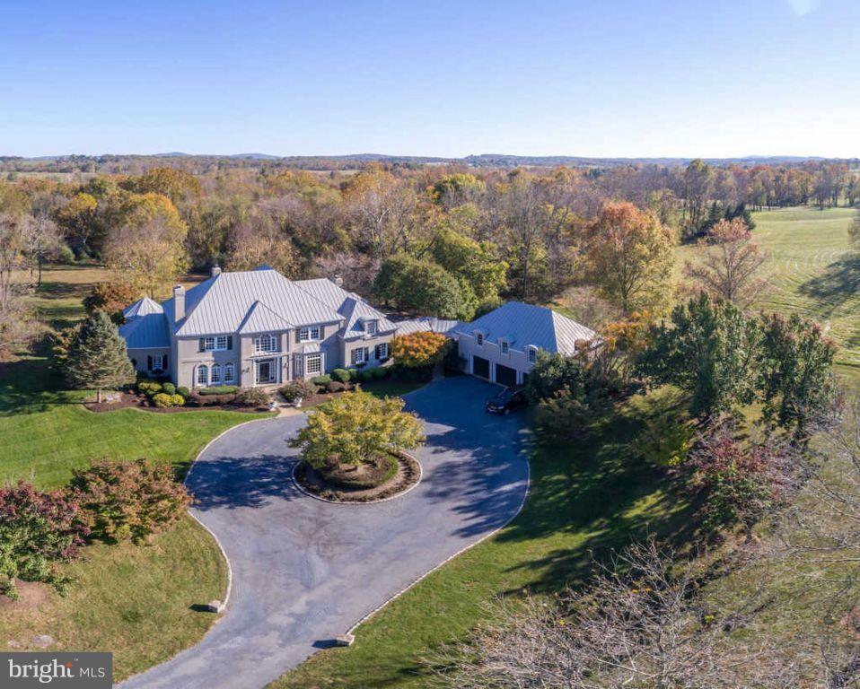 Price Reduced!  Piedmont Serenity in Orange County Hunt Country! Enjoy your private and exquisitely elegant  & stunningly decorated French Country residence on 56 rolling acres. Relax w/guests by the pool, or entertain in formal living & dining areas or casually in the airy breakfast & solarium spaces. You retire to your sumptuous master suite, while you host friends in the full guest suite.