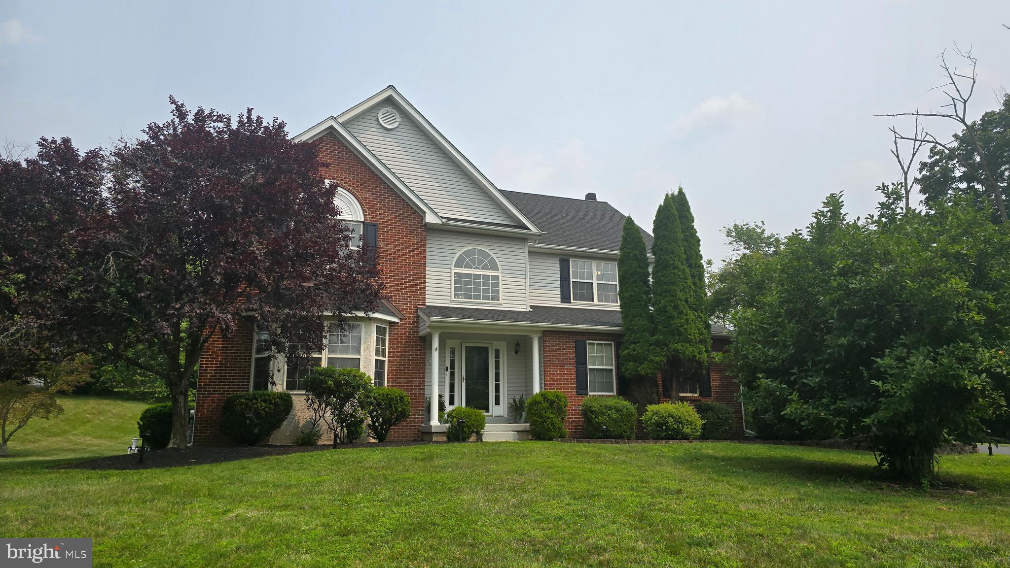 Professional Photos will be added tomorrow!!  Welcome home to this beautifully maintained 4-bedroom, 3.5-bath single-family residence nestled on a spacious 1.1 acre property in Royersford . This home, owned and cared for by just one family since it was built is perfectly situated on a picturesque lot at the end of a quiet cul-de-sac in the highly sought-after Country Ridge Estates and the top rated Spring Ford School district.  Set back from the road by a long driveway, gracefully lined with lighting,  surrounded by mature landscaping, and a line of trees that provide added privacy in the rear of the yard.  This move-in ready home offers the perfect blend of comfort, space, and outdoor living.  Inside, warm hardwood floors, freshly painted interiors, and an abundance of natural light create an inviting atmosphere throughout. Designed with both everyday living and entertaining in mind, the spacious eat-in kitchen serves as the heart of the home, showcasing granite countertops, a stylish tile backsplash, stainless steel appliances, recessed lighting, a generous pantry closet, and a sliding glass door that opens to a newer deck – ideal for morning coffee or summer barbeques.   Adjacent to the kitchen, the impressive family room featuring a cathedral ceiling, a charming wood-burning fireplace, and a ceiling fan, offer a warm yet sophisticated gathering space.  Formal living and dining rooms, accented with elegant crown molding, provide the perfect setting for holiday celebrations and dinner parties.  The second floor features a spacious primary suite that offers a peaceful retreat at the end of the day, complete with a generous walk-in closet and a private ensuite bath featuring a relaxing soaking tub and separate shower.  Three additional well-proportioned bedrooms and full hall bath provide flexibility for family, guests, or a home office.  The finished lower level adds approximately 1,000 square feet of versatile living space, complete with luxury vinyl wood-look flooring, recessed lighting, a full bathroom, and plenty of room for a recreation area, home gym, media room, or guest suite. A separate storage and utility room with shelving and Bilco doors to the exterior provides exceptional functionality.  A freshly painted main-floor laundry room and an oversized two-car garage further enhance the home's thoughtful design and everyday convenience.   Outside, you'll love spending warm summer days in your private backyard retreat. The in-ground pool with a custom safety cover, expansive deck, cabana and a partially fenced yard create the perfect setting for entertaining, relaxing, and making lasting memories. The beautifully landscaped gardens and spacious grounds offer both curb appeal and a peaceful sense of privacy.  Located just minutes from parks, walking trails, shopping and dining, this exceptional home offers the lifestyle you've been waiting for—a peaceful neighborhood setting with every convenience close at hand and no HOA fees.  Simply unpack, settle in, and start enjoying everything this wonderful property has to offer.