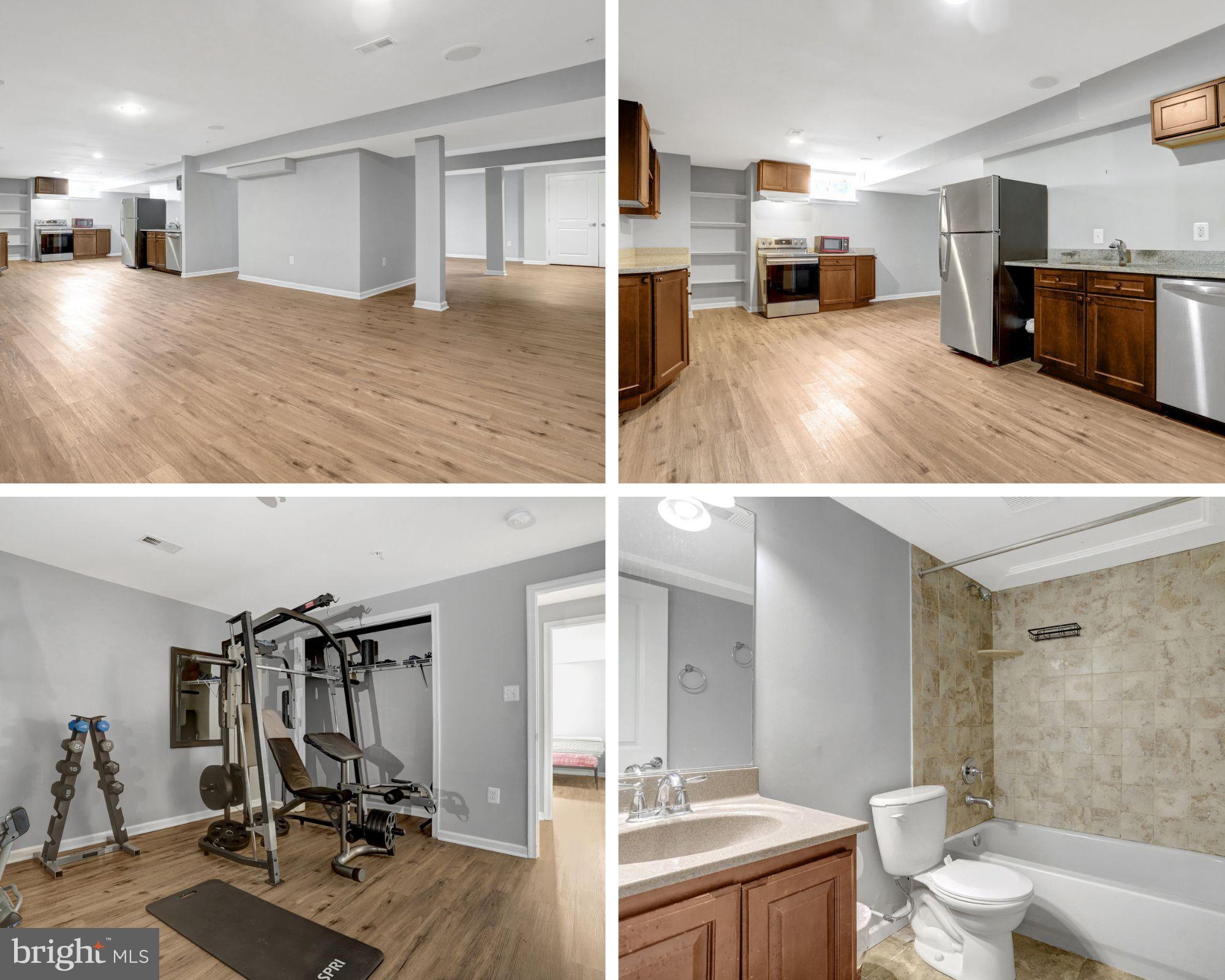 Two bedroom basement apartment with private entrance  available in Fort Washington! Modern vinyl plank flooring greets you at the front door and leads you into the expansive living room. From here, you’ll discover the spacious, open kitchen, featuring stainless steel appliances and an abundance of storage. Both sizable bedrooms share a handsomely renovated full bathroom in the hall. For your convenience, convenient in-unit laundry is provided, along with access to the home gym and one garage space. Step outside and enjoy relaxing or grilling on the patio, with mature trees lining the fenced backyard. Just minutes to Safeway, Target, Tanger Outlets, National Harbor,  Joint Bases Andrews and Anacostia-Bolling,  Fort Washington Park, and Adventist Healthcare. Quick access to Indian Head Highway, I-495, Oxon Hill Road, and Branch Avenue. Looking for a responsible, quiet, and clean tenant. Occupancy limit is two people. Schedule a private tour today for February move-in!