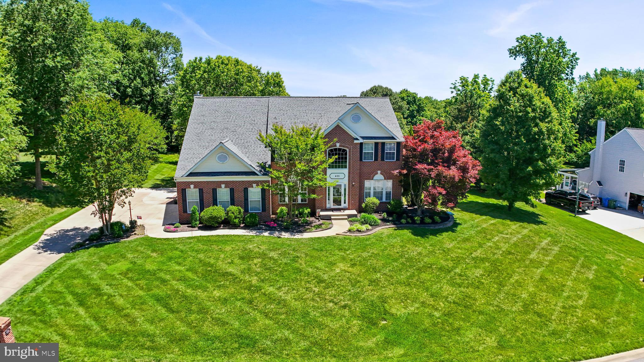 ***OPEN HOUSE CANCELED FOR SUNDAY 6/28 11:30AM-1:30PM**** Additional professional photos to be added Nestled in the highly sought-after Campus Hills Estates, this stunning 4-bedroom/2.5 bath home offers the perfect blend of elegance, comfort, and convenience in a lovely cul de sac. Residents enjoy access to a picturesque community private pond just a short stroll away  ideal for fishing, kayaking, and relaxing picnics. Step inside to a breathtaking two-story foyer featuring a sweeping staircase and a secondary staircase conveniently located off the kitchen. The spacious main level offers a private home office, formal living room, and elegant dining room enhanced by custom Hunter Douglas shades that fill the space with a warm, natural glow. The heart of the home is the open-concept kitchen and family room, complete with a center island, abundant cabinetry, and a cozy gas fireplace—perfect for gathering on cooler evenings. Upstairs, the expansive primary suite is truly a retreat, featuring a generous sitting room, large walk-in closet, and a spa-inspired bath designed for ultimate relaxation. Three additional bedrooms provide plenty of space for family and guests. Step outside to a beautiful stone patio overlooking nearly .75 acre of lush lawn and ornamental trees, offering unobstructed views and exceptional outdoor living. Located within the desirable Bel Air school district and just minutes from shopping, dining, major commuter routes, and everyday conveniences, this home offers a peaceful rural feel while remaining close to everything! Professional Pics Coming Soon