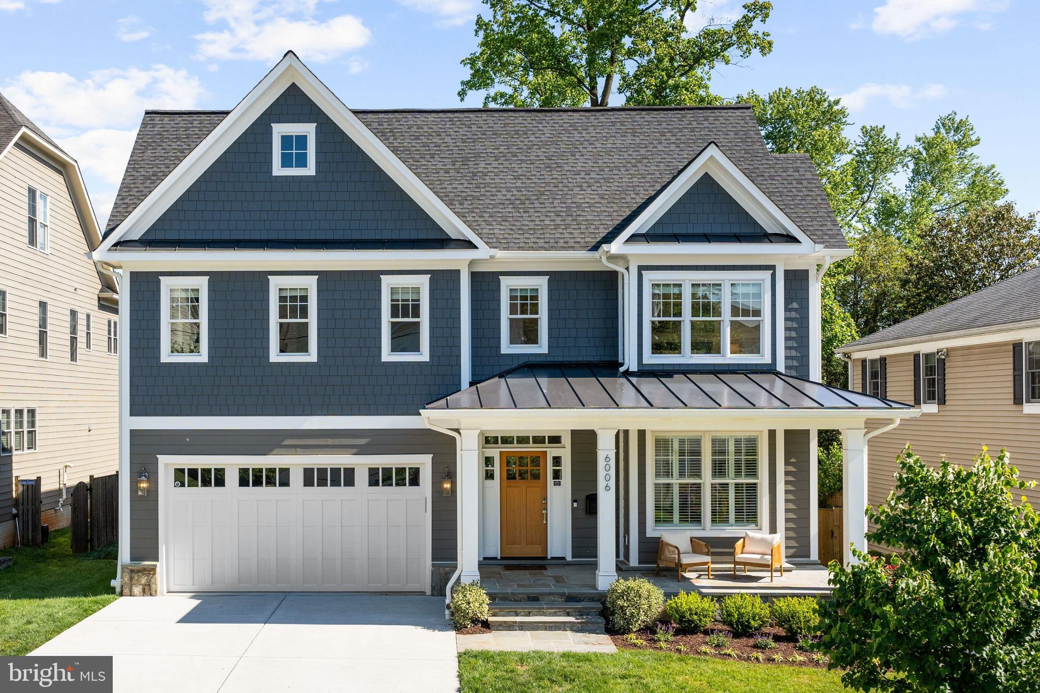 OPEN HOUSE CANCLD! An exceptional home in the heart of Bethesda’s coveted Wyngate community, 6006 Henning Street blends timeless design, elevated finishes, and a highly functional floor plan across three beautifully finished levels. Offering 5 bedrooms, 4 full baths, 1 half bath, and a 2-car garage.

The main level showcases high ceiling heights, wide-plank flooring, designer lighting, and an open, airy layout. A welcoming foyer introduces a sun-filled private study, dining room,  and a spacious family room with fireplace. The gourmet chef’s kitchen is the heart of the home, featuring quartz countertops, high-end appliances, a large center island, coffered ceiling detail. A well-planned mudroom with bench and cubbies, powder room, and seamless everyday flow complete the main level.

Upstairs, the luxurious owner’s suite offers a spa-inspired bath with soaking tub, walk-in shower, and dual walk-in closets. Three additional bedrooms, beautifully appointed baths, and an upper-level laundry room complete the second floor.

The fully finished lower level is an entertainer’s paradise, offering a large recreation room with kitchenette  and fireplace, an exercise room, an additional ensuite bedroom, plus convenient utility and storage spaces.

Perfectly positioned in one of Bethesda’s most established neighborhoods, Wyngate offers a quiet residential setting with exceptional convenience to I-495, I-270, Old Georgetown Road, Downtown Bethesda, local shops, restaurants, and the Bethesda YMCA.  At the heart of the neighborhood is Ayrlawn Park, featuring playing fields, a playground, and walking paths.