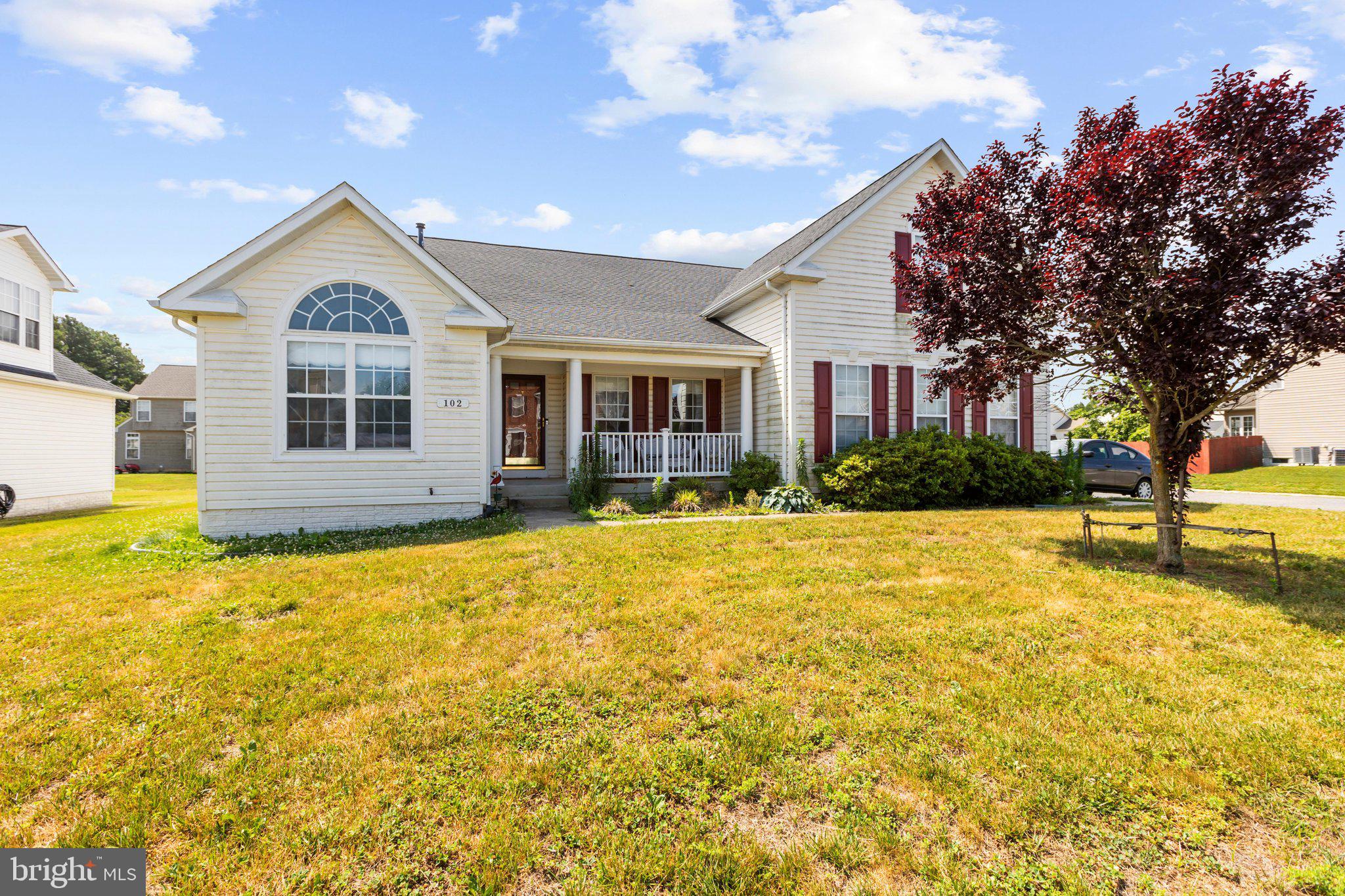 Welcome to 102 Lister Lane in Ridgely, MD! This spacious, 4 bedroom 3 full bath home offers plenty of room for you to spread out with a functional layout designed for everyday living. The main level even includes an office and the upper level an open loft area.  The unfinished basement offers endless possibilities for additional living space, such as a home gym, workshop, or just plain storage space.  While ready for your personal cosmetic touches, this home is a fantastic opportunity to build some sweat equity while making it your very own.  Conveniently located in the desirable Lister Estates Community you can enjoy the perfect blend of small town charm with easy access to near by shopping, dining and commuter routes. Don't miss this chance to make this home your own. Listed as-is