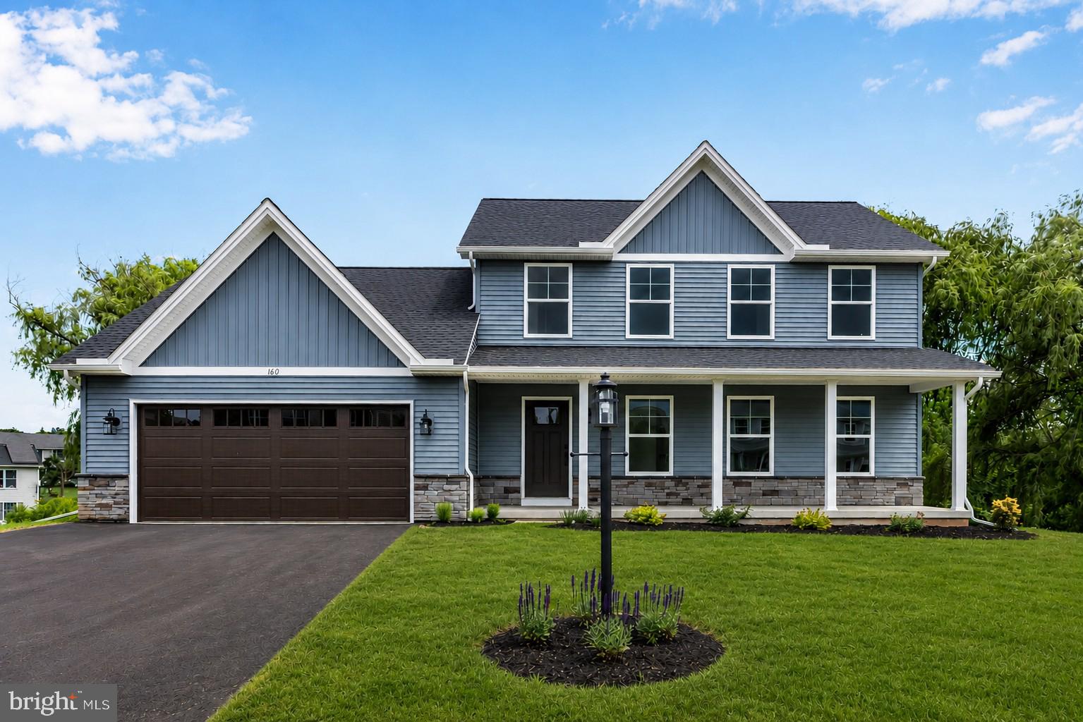 Welcome to the beautifully crafted Lexington model—brand new and READY NOW in the desirable Greenwood Hills community!   This energy-efficient home offers nearly 2,000 sq. ft. of thoughtfully designed living space, with 4 spacious bedrooms and 3 full bathrooms, including a main-level bedroom and full bath w/ walk-in shower, perfect for guests, multi-generational living, or a home office. 
The kitchen features 36” painted cabinets w/ crown molding, elegant quartz countertops, floating shelves, stainless steel appliances with gas cooking, and a walk-in pantry with solid shelving. The kitchen flows seamlessly into the dining area and open family room, creating a welcoming space for both everyday living and entertaining. Upstairs, the primary suite provides a peaceful retreat, complete with a walk-in closet and private en-suite bath with tile shower. Two additional bedrooms and a hall bath complete the upper level. Additional highlights include a two-car garage, walk-out lower level ready to finish, and a 10 year home warranty for added peace of mind. Enjoy life in Greenwood Hills—a thoughtfully planned neighborhood with sidewalks, community benches, a modern park, and a scenic pond with an observation deck. Conveniently located with easy access to Route 283 and the PA Turnpike.