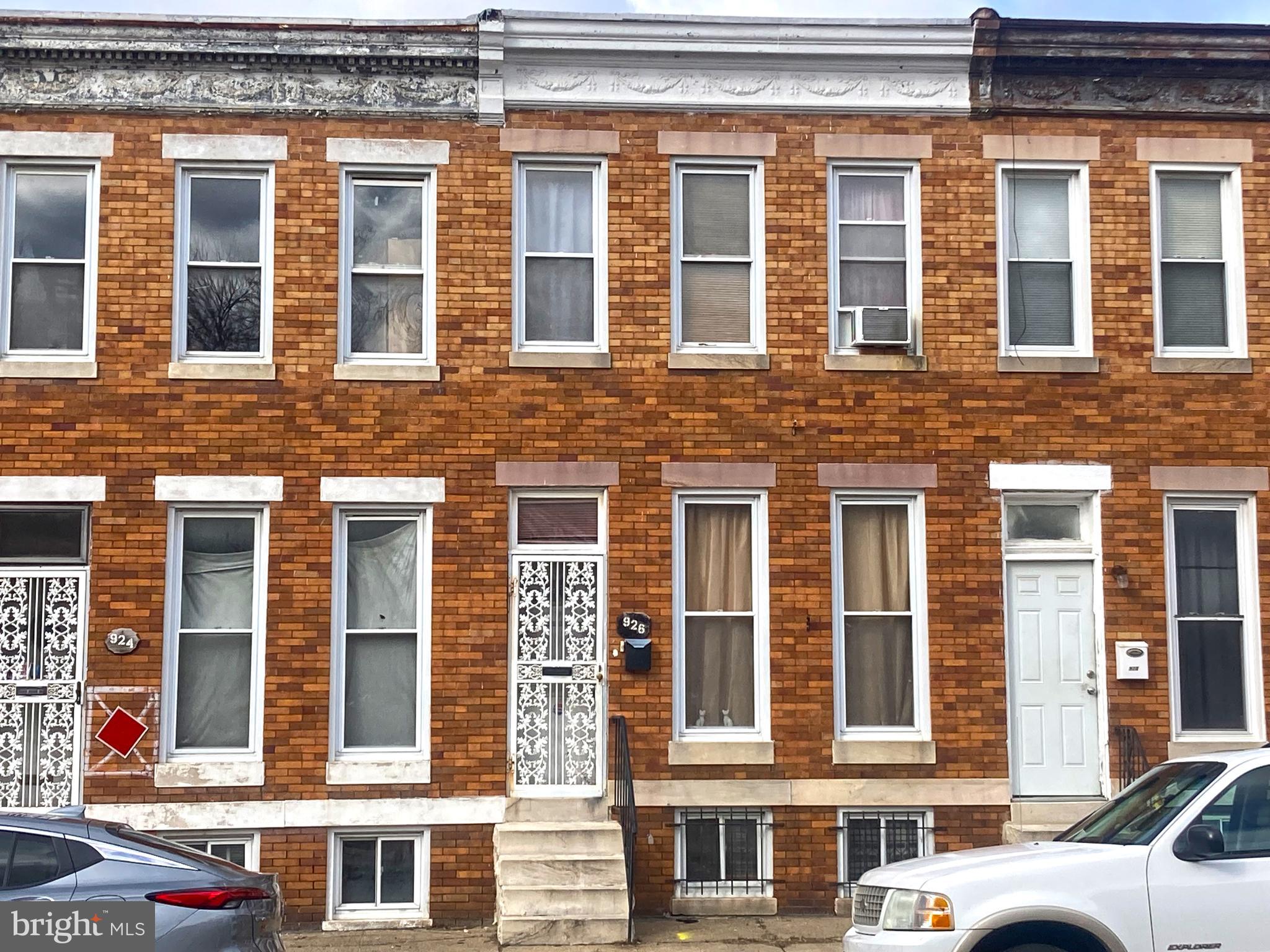 ONLINE AUCTION: Bidding begins 5/20/2025 @ 10:00 AM. Bidding ends 5/22/2025 @ 12:00 PM. List Price is Suggested Opening Bid. Deposit: $5,000.

This two-story rowhome at 924 N Payson St in Baltimore's Bridgeview/Greenlawn neighborhood is a vacant shell in need of renovation. The property is within +/- 1 mile of green spaces such as Easterwood Park and Gwynns Falls Park, providing recreational opportunities. Major traffic routes nearby include West Lafayette Avenue and North Monroe Street, offering access to downtown Baltimore and surrounding areas.