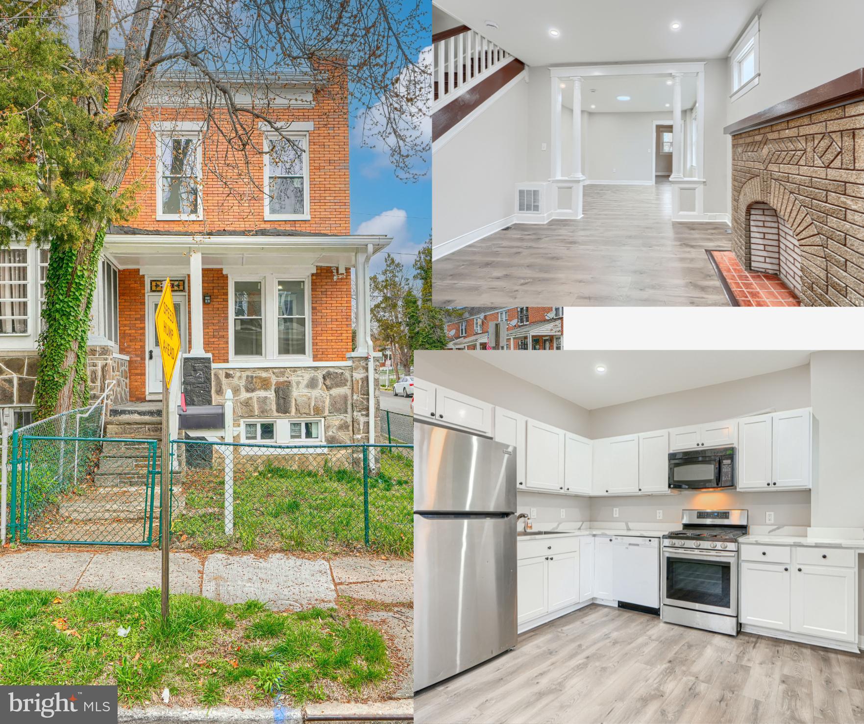 Welcome to this fully renovated, move-in ready home! Featuring brand-new HVAC, new flooring throughout, updated electrical and modern lighting. Enjoy a beautifully renovated kitchen, 2 full bathrooms, and high ceilings that create a bright, open feel.
The basement has been professionally waterproofed and includes a sump pump.
Every detail has been updated—just move in and enjoy!