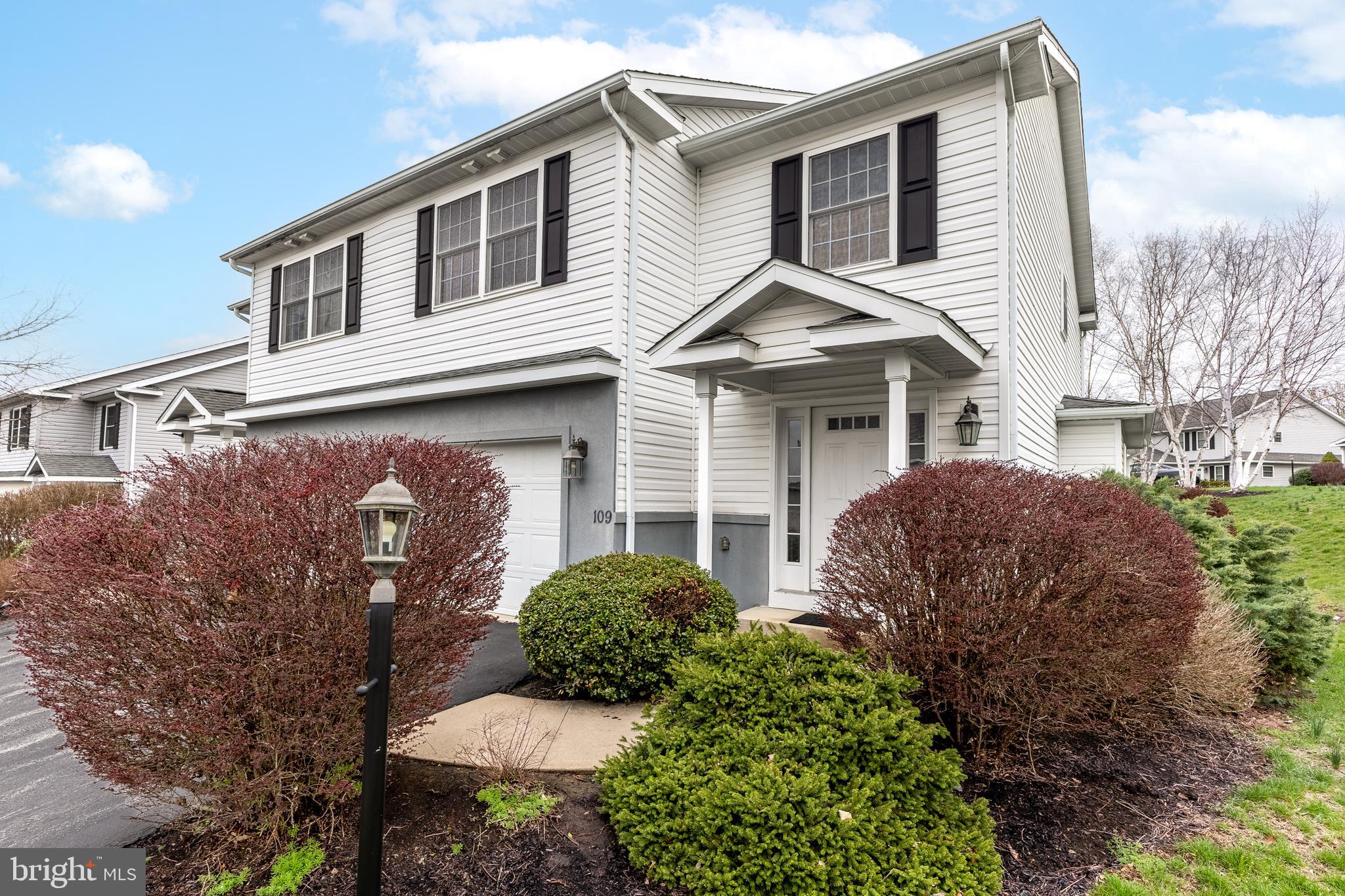Welcome to easy living in Skyview Terrace! Whether you’re looking for the perfect Penn State game-day escape or a place to call home year-round, this condo has you covered. Step inside to an inviting open-concept living room with a cozy fireplace that flows seamlessly into the kitchen, featuring granite countertops and a breakfast bar. Just off the kitchen, you’ll find both an enclosed deck and direct access to the one-car garage—making grocery runs convenient. On the second level, you’ll find a spacious primary suite with a walk-in closet and a large private bathroom. Two additional bedrooms and a full bath provide plenty of room for family or guests. The unfinished lower level provides abundant space for storage or future customization. The $330 homeowner’s association fee includes lawn care and snow removal, ensuring easy, low-maintenance living. Ideally situated just outside Bellefonte, this home is close to Paradise Shopping Center and only 10 minutes from State College.