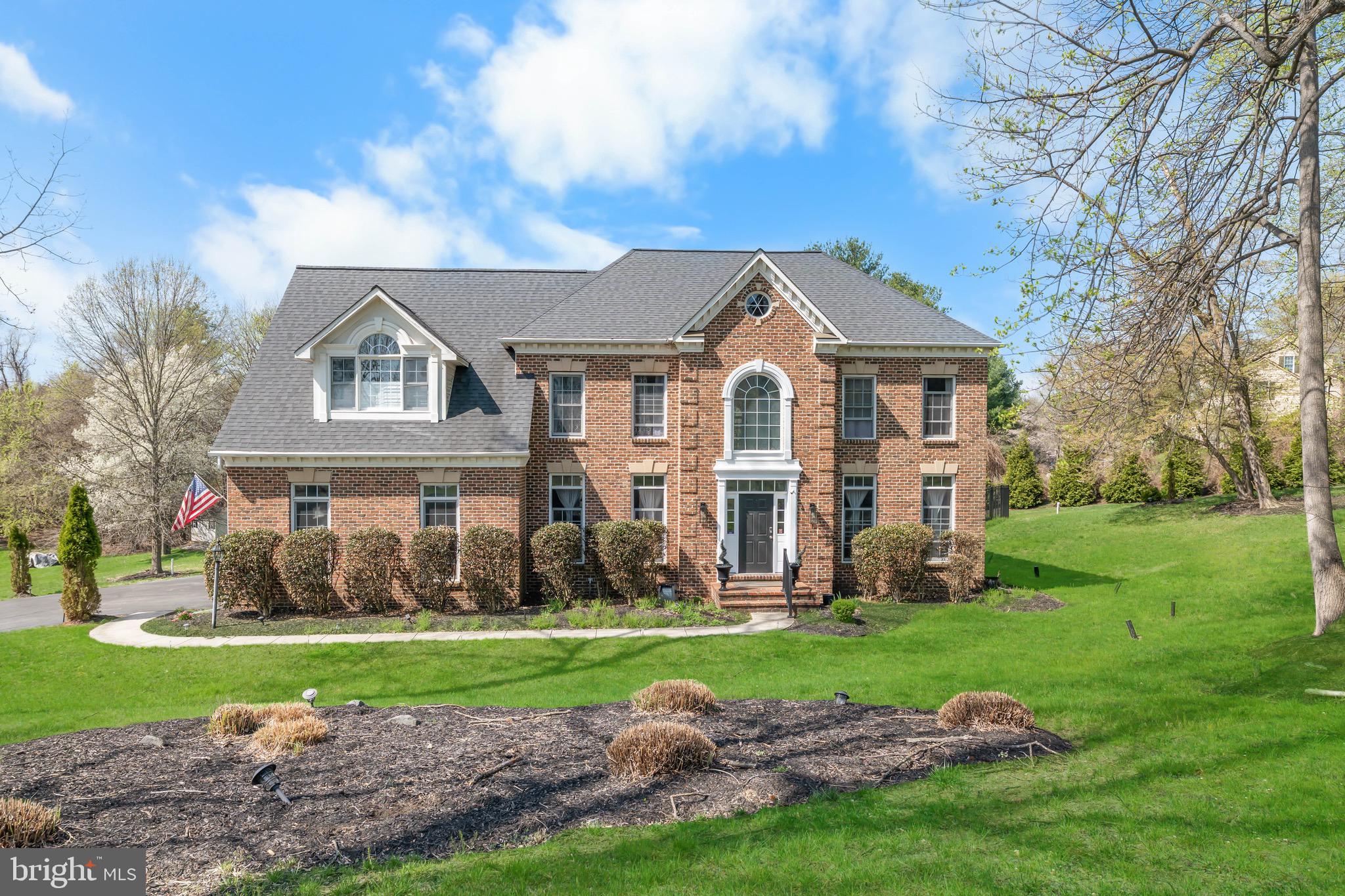 Stately Brick Front Colonial on 2 Private Acres
Welcome to this stunning and meticulously maintained brick front colonial home, gracefully situated on 2 acres of beautifully landscaped grounds. Tucked away on an extended driveway, this elegant residence offers privacy, luxury, and ample space for both relaxing and entertaining.
Step inside to find 4 spacious bedrooms, 3.5 updated bathrooms, and 6,956 square feet of finished living space. The renovated gourmet kitchen is a chef’s dream, featuring stainless steel appliances, granite countertops, and custom cabinetry—all seamlessly opening to a bright sunroom and expansive Great Room with a gas fireplace.
Elegant hardwood floors run throughout much of the main level, which also includes a formal dining room, a private home office, and dual staircases leading to the upper level. The Jack & Jill bathroom connects two generously sized bedrooms and features granite countertops and updated finishes.
The luxurious master suite is a true retreat, complete with a sitting room, walk-in closet, and a spa-like master bathroom with jacuzzi tub, separate shower, and dual vanities.
Entertain with ease in the finished basement, offering a theater room, wet bar, and recreational space. Step outside to your private backyard oasis, which boasts a deck, in-ground pool, full basketball court, and a fully enclosed dog walk—perfect for every member of the household.
Additional highlights include a 2-car garage, ample storage, and thoughtful upgrades throughout. This home truly has it all—space, elegance, functionality, and a lifestyle of comfort. Please write seller as "Dennis Whitley III - Trustee"