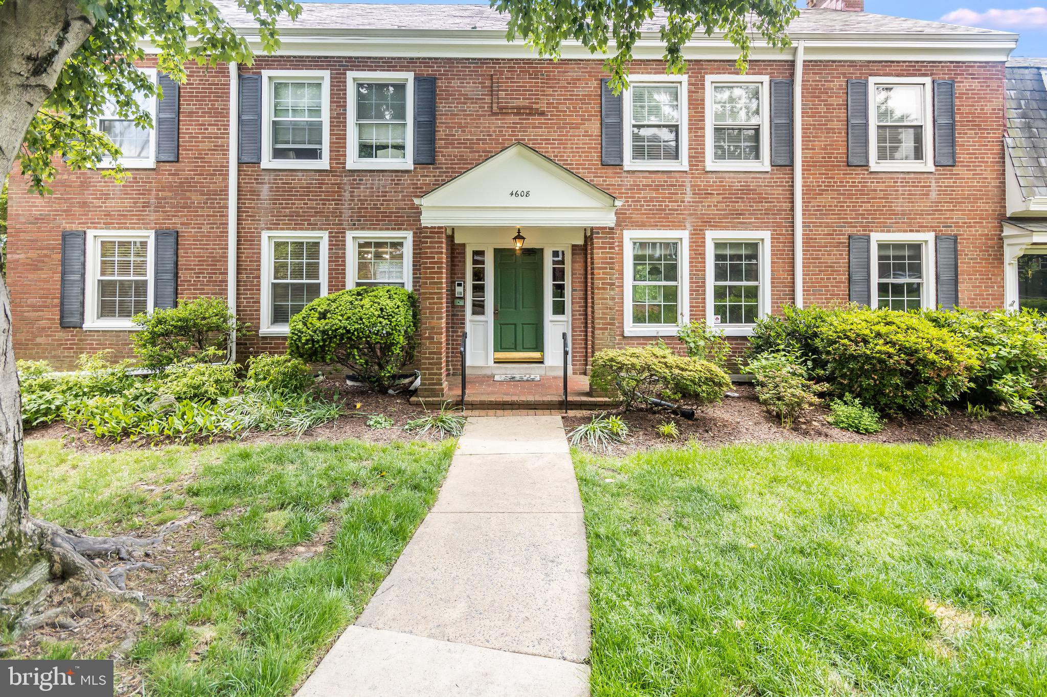 Beautiful Barcroft model with two separate entrances nestled in Fairlington Village, a popular Arlington neighborhood! The light-filled main living level features hardwood floors & fresh paint throughout. The living room opens up into the separate dining area & modern kitchen accented with granite countertops, a subway tile backsplash, new light fixtures and updated stainless steel appliances! The kitchen overlooks the private & serene fully fenced-in patio, which is perfect for relaxing on a warm summer day. A primary bedroom with a walk-in closet featuring an organization system & a full bathroom complete this level. The lower living level features a spacious secondary bedroom with a walk-in closet, bonus den & a full bathroom. A large separate laundry room with a full-sized washer/dryer completes this level. Community amenities include a pool, tennis courts, tot lots, & walking paths. Great location near the Sunday Farmer's Market, I-395, Bradlee Shopping Center, the shops & restaurants at Shirlington Village, the new West Alex development, Del Ray, Old Town, & MORE! Dogs case by case - no cats. Please note that the patio is for your private use but is not accessible from the actual unit.