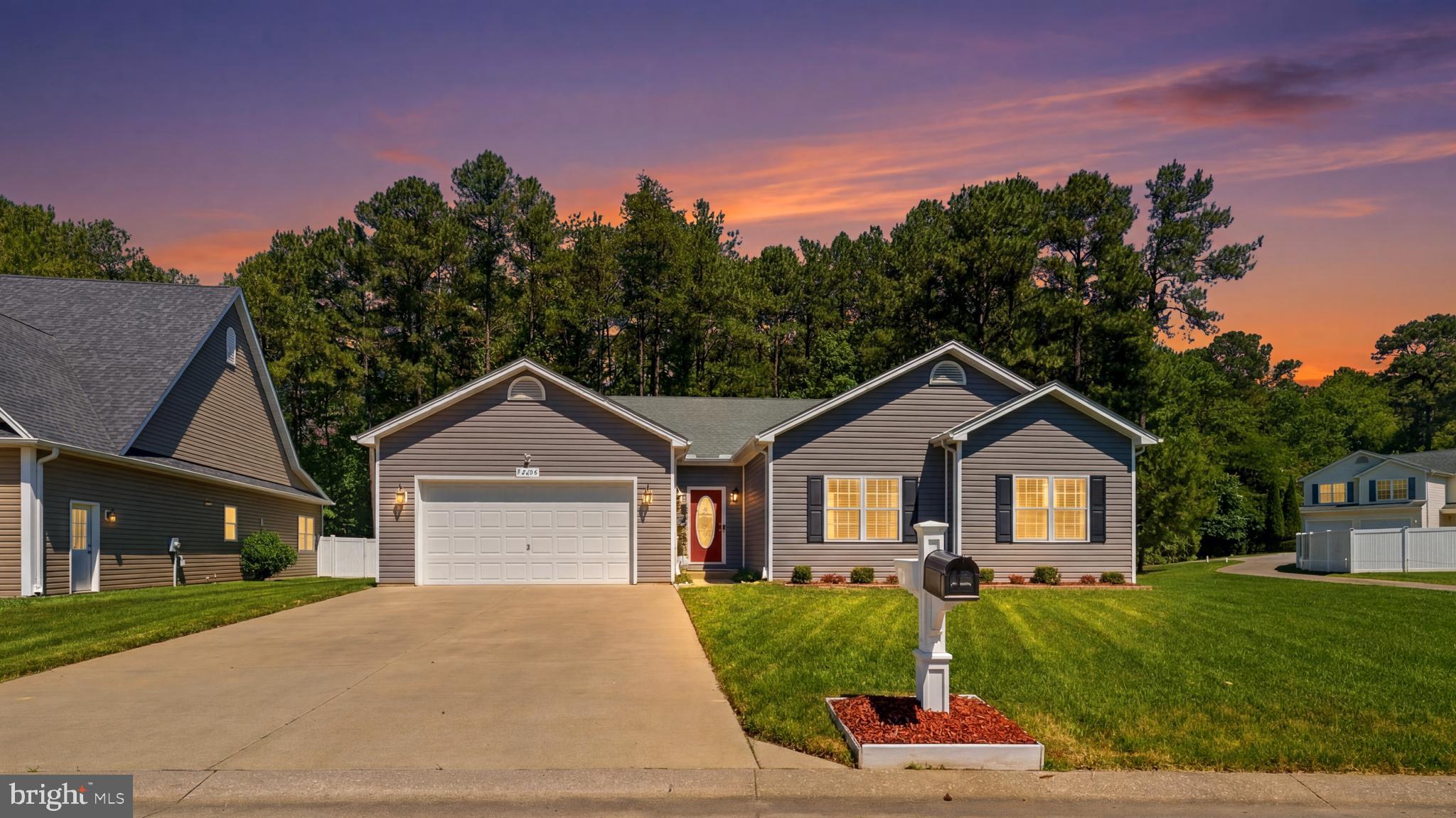 This beautifully maintained rambler is everything you have been looking for! Built in 2018, this spacious one-level home offers over 2,200 square feet of comfortable living space with an open-concept design that is perfect for both everyday living and entertaining. The heart of the home features a bright and inviting living area that flows seamlessly into the kitchen and dining space, creating the ideal gathering spot for family and friends. The thoughtfully designed floor plan offers a private owner's suite complete with a relaxing soaking tub, separate shower, and large walk in closet space.  On the other side, there is an oversized laundry room, two additional bedrooms and a full bathroom which provide plenty of room for family, guests, or a home office. 

This home is conveniently located just minutes from shopping, restaurants, schools, and Gate 2 of NAS Patuxent River. Why wait for new construction when you can have a nearly new home with modern finishes, quality craftsmanship, and a well-established neighborhood? If you've been searching for easy one-level living in a convenient location, this is one you won't want to miss!

Schedule your private showing today and discover everything this beautiful home has to offer. Professional Photos Coming Soon!
