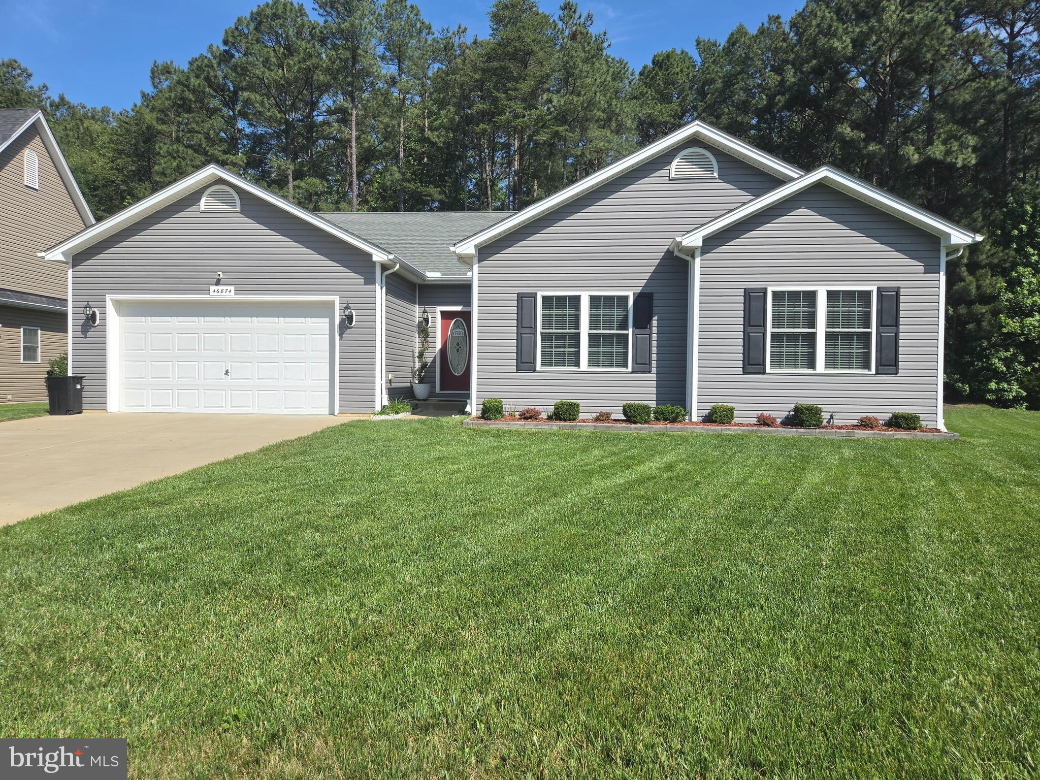 This beautifully maintained rambler is everything you have been looking for! Built in 2018, this spacious one-level home offers over 2,200 square feet of comfortable living space with an open-concept design that is perfect for both everyday living and entertaining. The heart of the home features a bright and inviting living area that flows seamlessly into the kitchen and dining space, creating the ideal gathering spot for family and friends. The thoughtfully designed floor plan offers a private owner's suite complete with a relaxing soaking tub, separate shower, and large walk in closet space.  On the other side, there is an oversized laundry room, two additional bedrooms and a full bathroom which provide plenty of room for family, guests, or a home office. 

This home is conveniently located just minutes from shopping, restaurants, schools, and Gate 2 of NAS Patuxent River. Why wait for new construction when you can have a nearly new home with modern finishes, quality craftsmanship, and a well-established neighborhood? If you've been searching for easy one-level living in a convenient location, this is one you won't want to miss!

Schedule your private showing today and discover everything this beautiful home has to offer. Professional Photos Coming Soon!