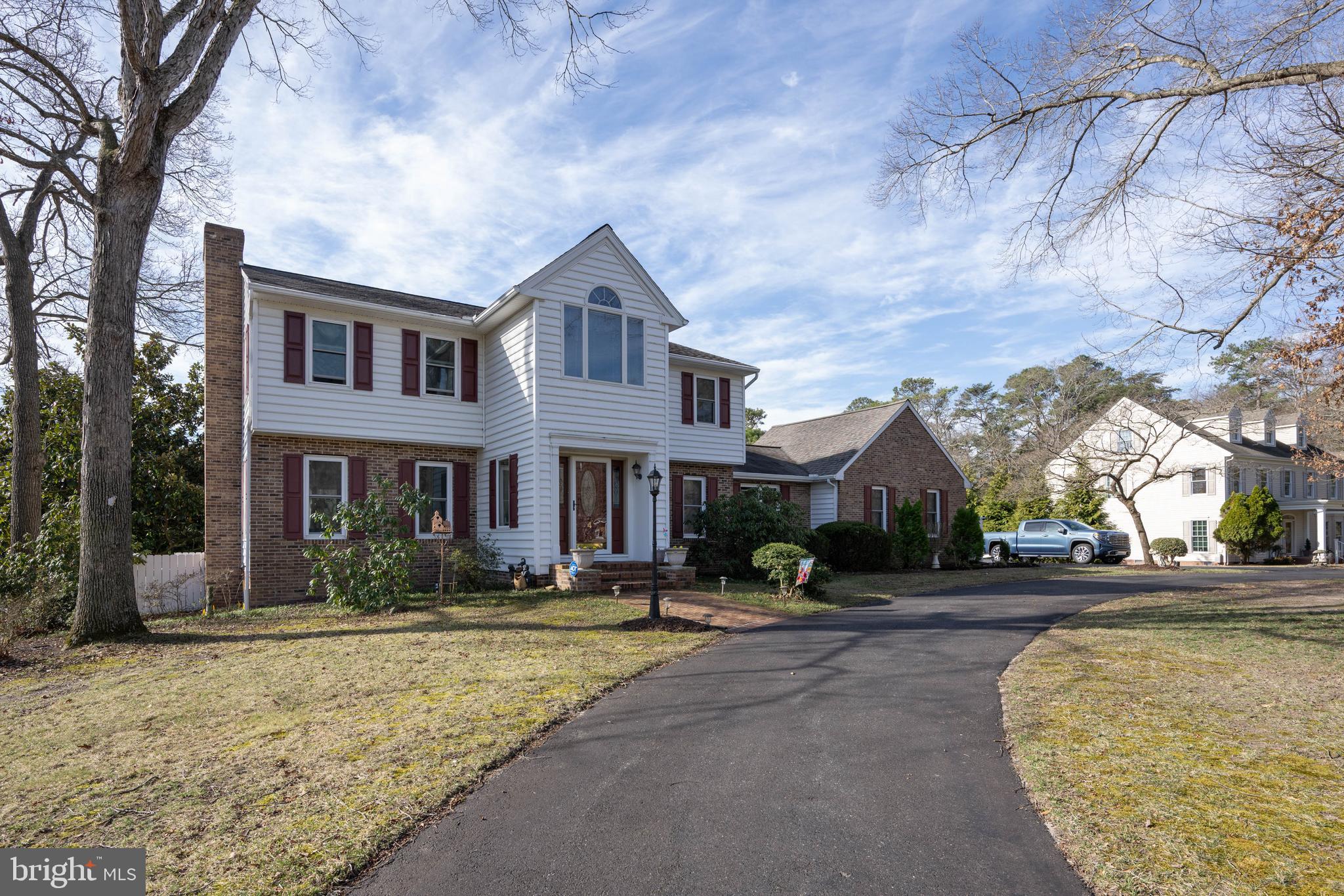 Brand new price adjustment!!!! Seller anxious to sell.  Listing is now $599,900   Nestled in the prestigious Rivers End community, this exquisite Colonial residence offers a luxurious lifestyle with a riverfront single boat dock. Spanning 1.25 acres, the property features a well maintained exterior and a circular driveway leading to a side-entry garage. A spacious master suite and 2 additional bedrooms on the second level with an additional bedroom on the lower level. Step inside to discover a gourmet kitchen with classic cherry cabinets and equipped with upgraded Stainless Steel appliances, including a range and dishwasher. A rarely seen formal dining room and inviting breakfast area provide comfortable areas to either entertain or enjoy informal get togethers.  Also, an added flex room off the kitchen that could be an additional bedroom, exercise room, formal office, or hobby room.  Outside, indulge in relaxation on the expansive deck. . A great basement level for a unique separate living space .... including a walk out to the outside grounds with lead out to the amazing backyard and private dock. Have your own bedroom, and living area with a kichenette, and gathering room with a working fireplace.   Enjoy direct water access with a private dock, ideal for fishing, relaxing on the wooden bench or launching your boat. This property harmonizes upscale living and nature, offering a unique opportunity to embrace an exclusive waterfront lifestyle.
Surveillance system is active