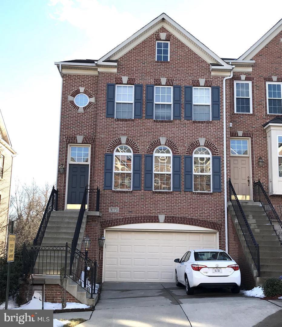 This beautiful end-unit townhome boasts wood floors, gas fireplace, ground floor bonus space, outdoor deck and so much more. Main level is the perfect spot for entertaining, with gas fireplace in living room, separate dining area and a cook's kitchen with center island, granite counters, gas range and built-in microwave. Let the party meander outside to the fantastic deck, or enjoy your morning cup of Joe overlooking a tree view. Downstairs bonus space can be anything you need -- additional living space, work-out area, at-home school, craft area and more. Upstairs master suite is a true retreat with tray ceiling, remote-controlled ceiling fan, en suite bath with dual vanities, garden tub, separate shower and large walk-in closet. Community amenities include clubhouse, playground, pool, walking/jogging path and sport courts. Pets ok with owner approval. Resident must choose between two resident benefit packages at time of application.