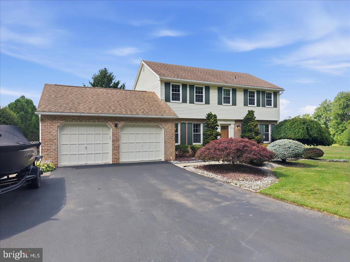 Welcome home to this beautifully maintained 4-bedroom, 2.5-bath Colonial in desirable Bethlehem Township. Freshly painted throughout, this move-in ready home offers spacious living areas, newer carpeting in the living room, and a newer hot water heater for added peace of mind. The bright eat-in kitchen features granite countertops and opens to comfortable gathering spaces perfect for everyday living and entertaining. Hardwood floors, generous bedroom sizes, and excellent closet space add to the home's appeal. The finished lower level provides additional living and recreation space, complete with a wet bar for entertaining. Step outside to enjoy the expansive deck, patio, and mature landscaping —creating the perfect backyard retreat. An attached two-car garage and pride of ownership throughout make this home a must-see. Simply unpack and start enjoying all this exceptional property has to offer!