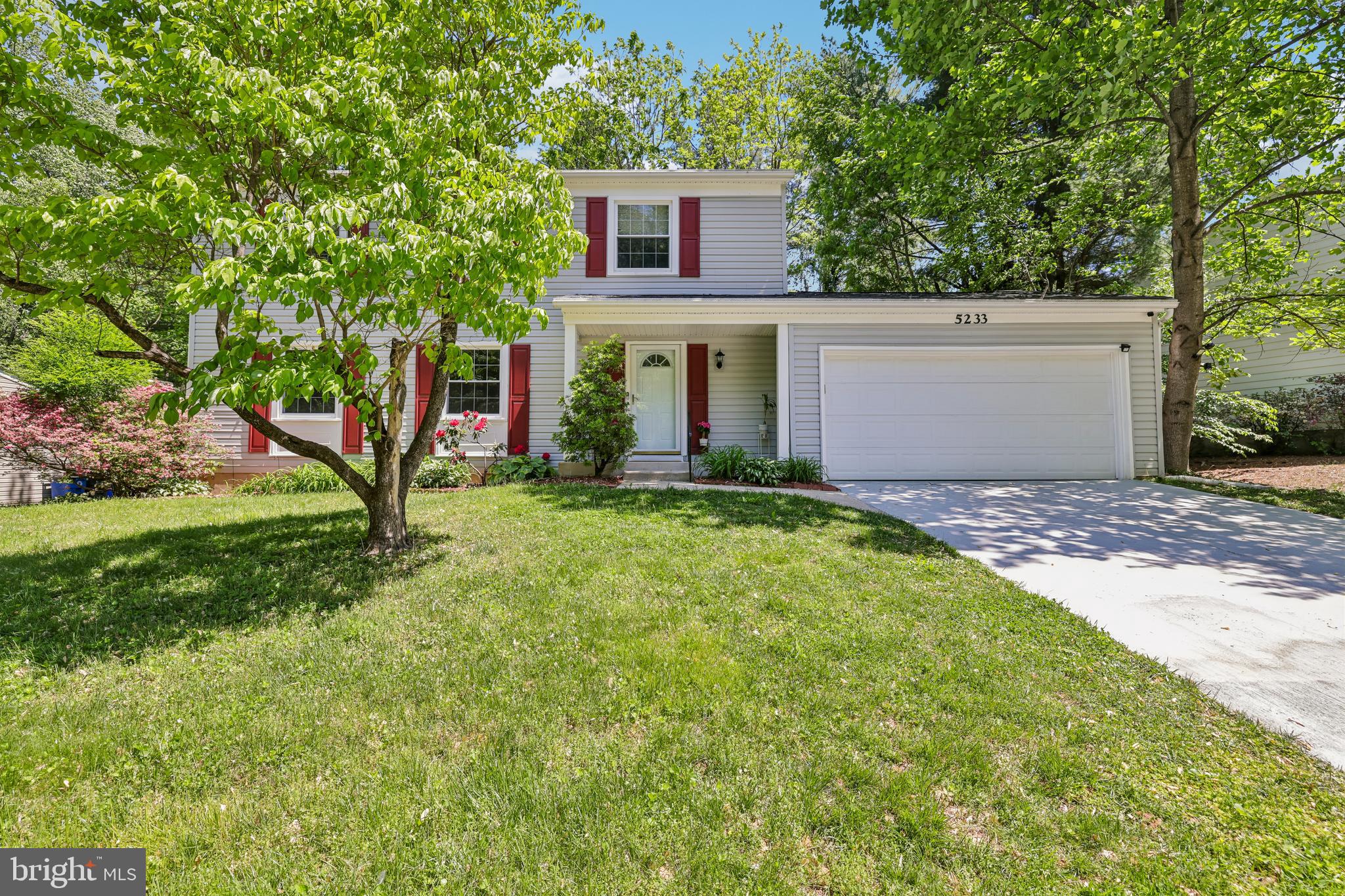 Welcome to this beautiful 5-bedroom detached Colonial in the highly desirable Longfellow in the heart of Columbia. Featuring five generously sized bedrooms, two full baths, and two half baths, this exceptional home offers a flexible floor plan perfectly suited for comfortable everyday living and effortless entertaining alike.--Step inside to discover warm refinished flooring flowing throughout the main living areas, creating an inviting and sophisticated ambiance from the moment you enter.  The rood replaced in 2025 and HVAC in 2019. The heart of the home is the stunning renovated gourmet kitchen, thoughtfully designed with stainless steel appliances, stylish contemporary finishes, abundant cabinetry, and ample gathering space for hosting family and friends.--Outdoor living is equally impressive, with a charming brick patio that provides the perfect backdrop for relaxing evenings, weekend barbecues, or enjoying the surrounding natural beauty. Additional highlights include a hard-wired security system, a spacious two-car garage equipped with a convenient MyQ smart opener and a 8 x 10 storage shed.--Perfectly positioned in the vibrant center of Columbia, this home offers access to village shopping, dining, Merriweather Post Pavilion, Downtown Columbia, and an extensive network of scenic walking and biking trails. Outdoor recreation abounds just minutes away at Centennial Park, Cedar Lane Park, Columbia Dog Park, Columbia SportsPark, and Hobbit’s Glen Golf Club. As an added bonus, Longfellow Pool and Longfellow Elementary School are just moments from your doorstep, making this location as convenient as it is coveted. Seller is offering home warranty transferrable to buyers.