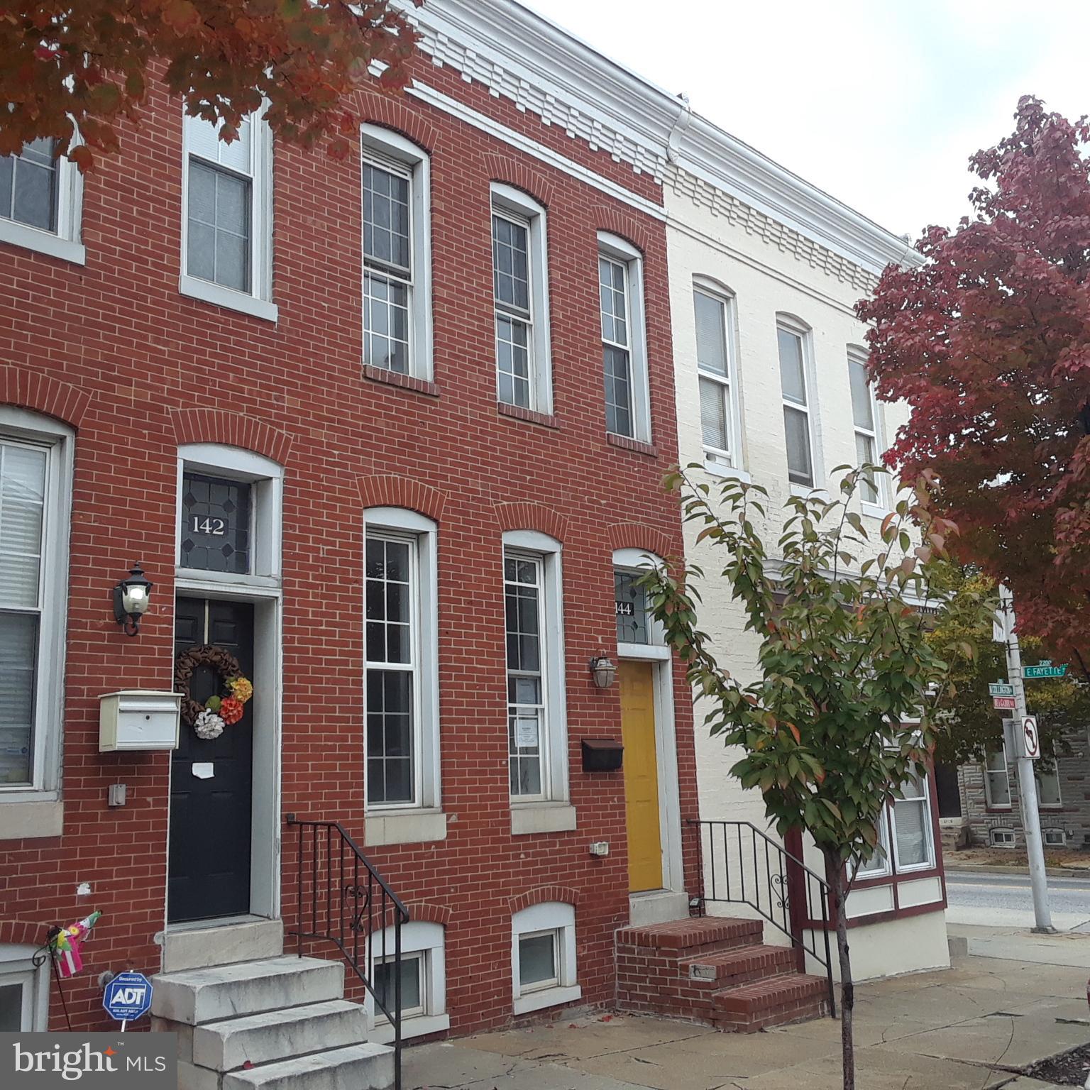 The property was built prior to 1978 and lead-based paint may exist   Wonderful chance to own this value priced home.  Enjoy nice room sizes, wood floors, and ample rear yard. Use the basement as added storage or finish for more living space.  A convenient location, just blocks from the park and a short drive to Downtown Baltimore, in Historic Butcher's Hill.