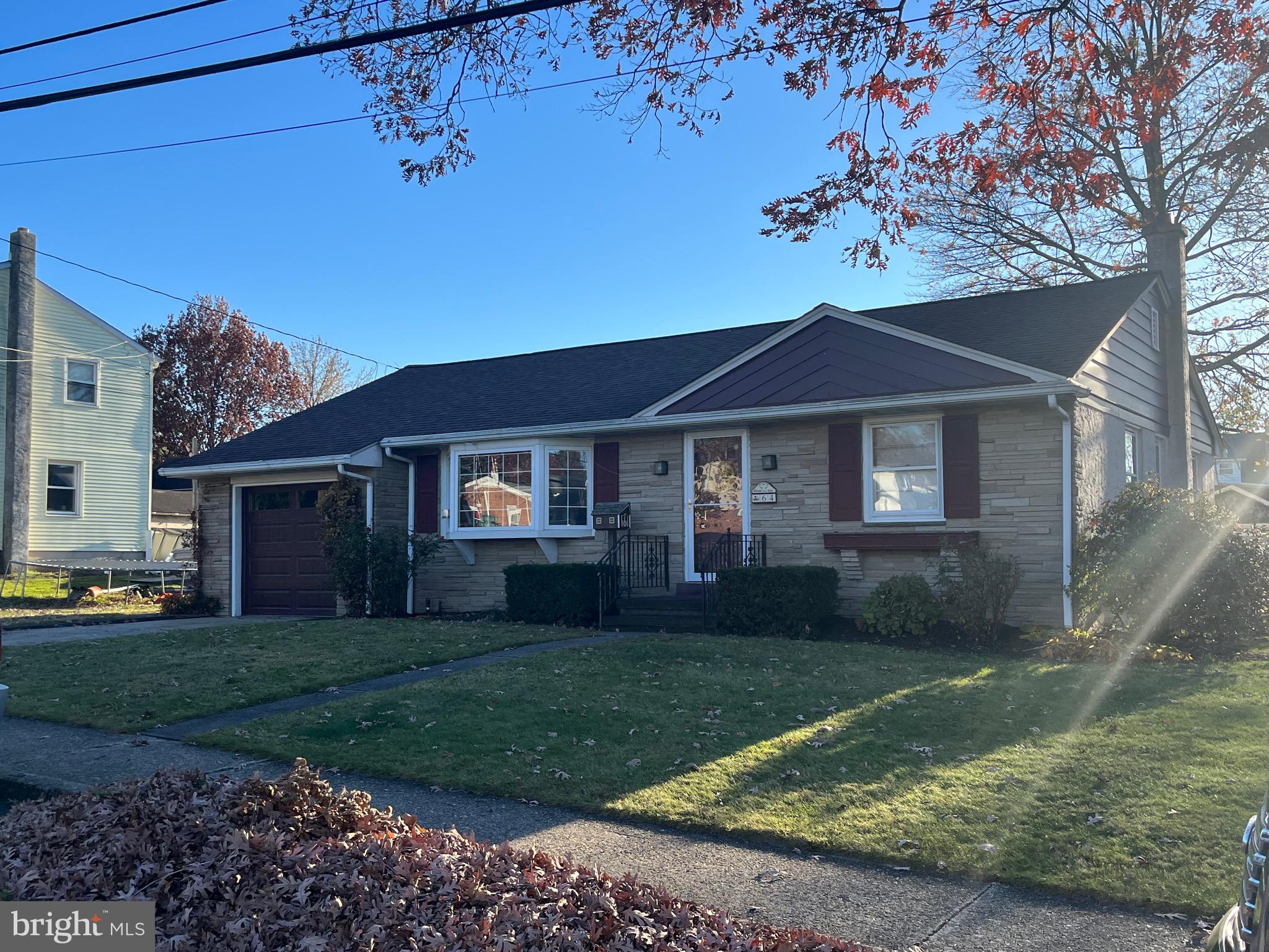 Solid Ranch Home in Souderton Borough!  Expansive Island Kitchen with an abundance of cabinetry and two lazy-susan style pantries, sun-lit breakfast area and space for formal dining or sitting area with access to covered patio and rear yard.  Spacious Living Room with custom built-in cabinetry and door to walk- up floored attic which can easily be converted to additional living space.  Three generous size bedrooms with double door closets.  First Floor features hardwood floors throughout living room and bedrooms.  Basement offers laundry area, work-shop and private Family/Great Room with custom built-in cabinetry, storage, seating and movie area with roll down projection screen.  Attached Garage offers inside access through breezeway to basement, kitchen or side yard.  Check out this unique hidden gem in Souderton Borough!  ** interior pictures coming soon **