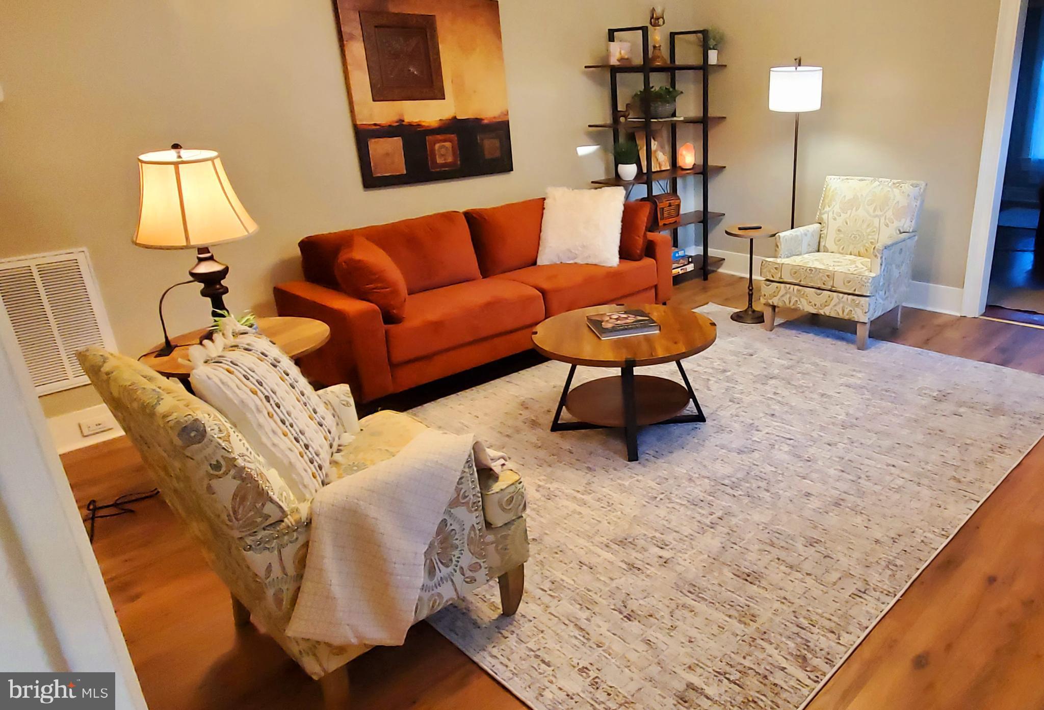 Beautifully renovated apartment on Main Street in Edinburg.  This spacious 2BR, 1BA apartment is perfect for the traveling professional.  It has been tastefully decorated and is fully furnished with brand new furniture, linens, dishes, etc.   Utilities and internet are all included.  Convenient location sits just minutes from I-81 and several great local restaurants.  The Edinburg Town Park and swimming pool are just minutes away.  The apartment is no smoking and pets are not allowed.  Call today, this will not last long.