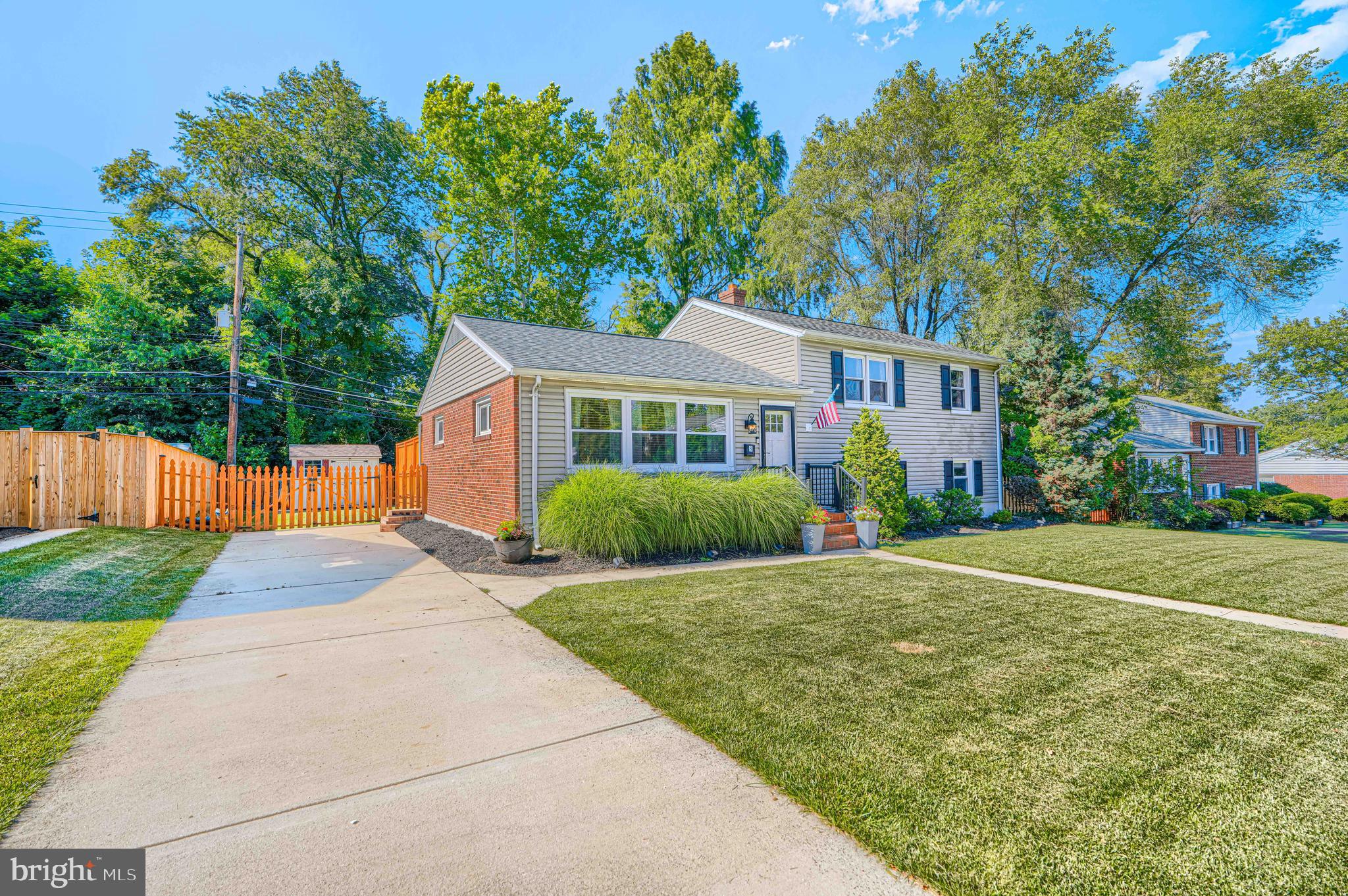 Wonderful 3 Bedroom, 2 Bath, Split Level Home On Quiet Road In Super Convenient Location! Total Kitchen Renovation In 2024 Includes Soft Close Cabinetry, Quartz Countertops, Stainless Steel Appliances, And Breakfast Bar. Large Bright Living Room. Separate Dining Area That Opens To Incredible, Private, Rear Yard With 16' x 16' Deck And Shed, Fully Fenced. Main And Upper Levels Have Newly Finished Hardwood Floors. Lower Level Family Room With New Full Bath And Spacious Utility Room Recently Finished With LVP Flooring. New Roof, Gutters, Gutter Guards 2024.  Furnace 2019. Concrete Driveway And Sidewalk Completed Along With Brick Front Porch in 2022. Updated Interior And Exterior Doors. Lighting Updated On Main And Lower Levels. Property Will Be Open Sunday 6/21 From 12-2PM.
