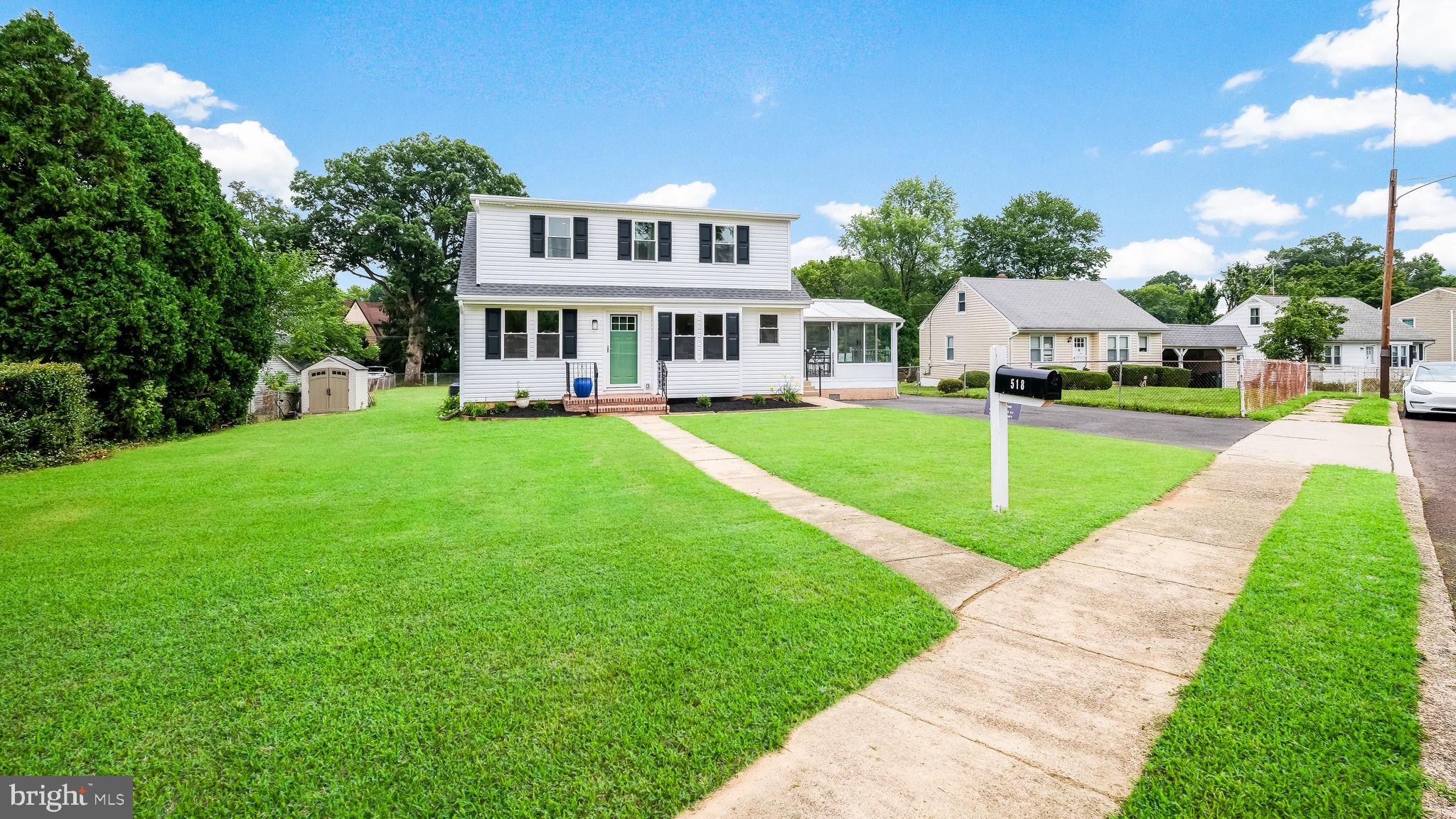Prepare to fall in love with this beautifully renovated Cape in Trevose-Feasterville! Thoughtfully updated from top to bottom, this stunning, move-in-ready home offers the comfort and style of new construction without the wait.
The extensive renovation includes a second floor addition, new siding, shutters, roof, gutters, windows, electrical system, sewer lateral, drywall, interior doors, luxury vinyl plank flooring, carpeting, kitchen, appliances, and beautifully updated bathrooms. The partially finished lower level is heated and provides additional flexible living space, along with an unfinished area that offers additional storage and a workbench. The refreshed sunroom and low maintenance TimberTech deck offer wonderful areas to relax and entertain.
Situated on an oversized .40 acre lot, the property also offers exciting future possibilities. Enjoy the spacious backyard as it is, explore the potential for a detached garage or additional outbuildings, or investigate whether subdivision may be possible. (Please note the grass has been enhanced with AI.)
With so many major improvements already completed and room to make the property your own, this exceptional home is truly a rare find!