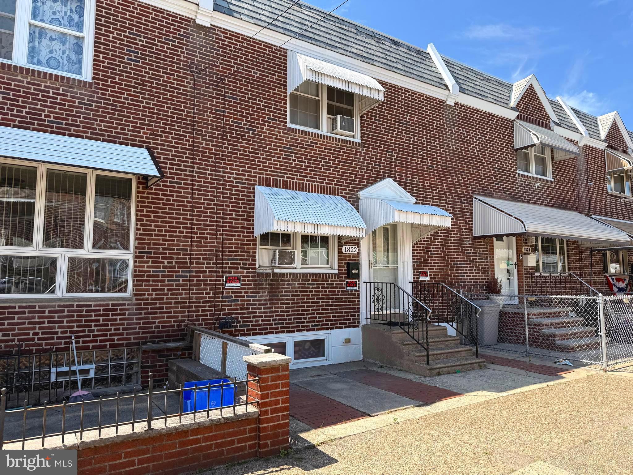 **"Modern South Philadelphia rowhome offering a functional layout, spacious living and dining areas, and convenient access to shopping, dining, public transportation, and major highways. A great opportunity for an owner-occupant or investor alike."**
Can be purchased as a package with 1827 and 1830 Dover St.
