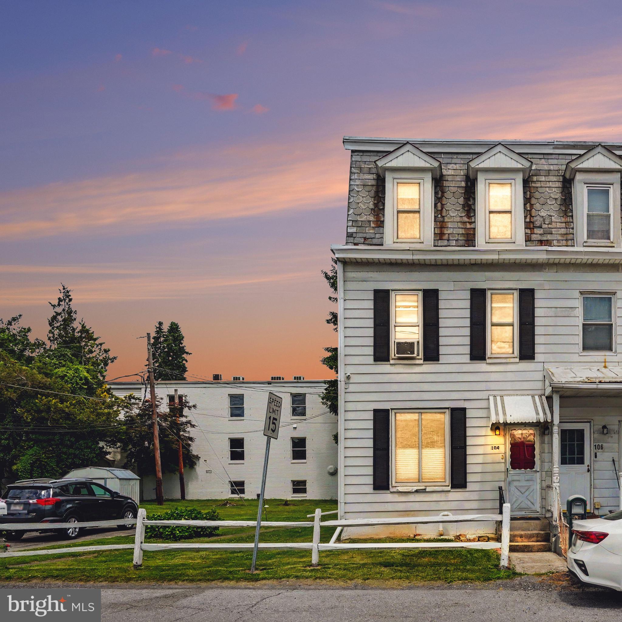 Character, space, and flexibility come together in this three-story end-unit home in Susquehanna Township. Situated on a double lot, this 3-bedroom, 1.5-bath home offers nearly 2,000 square feet of living space across three floors, along with a layout full of potential for a variety of living arrangements.

The main level features spacious living and dining areas, a kitchen with appliances included, a convenient half bath, and main-floor laundry. Upstairs, the second floor offers two generously sized bedrooms, a full bath with tub/shower combo, and a kitchenette that adds flexibility for guests, multi-generational living, or hobby space. The third floor serves as a private retreat with a large bedroom and sitting area, ideal for a home office or quiet getaway.

Tucked away at the end of a quiet dead-end street, the property offers direct access to the Capital Area Greenbelt trail, with the Susquehanna River just across the road and Fort Hunter Park within walking distance. Conveniently located just minutes from Downtown Harrisburg, shopping, dining, and recreation, this home combines timeless character with an exceptional location.