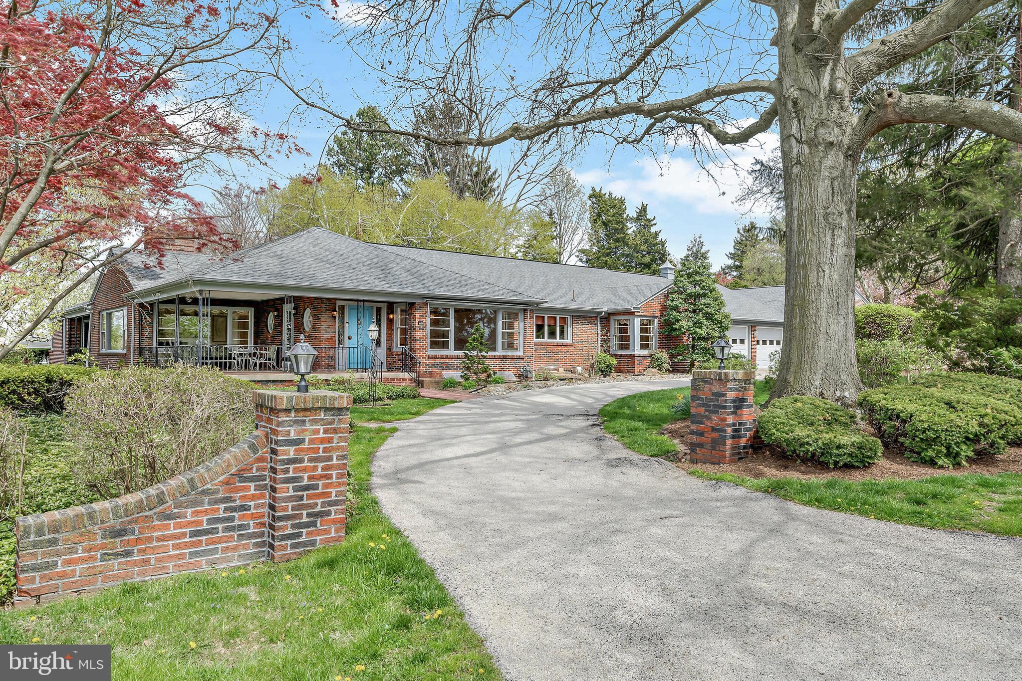 Truly incredible opportunity to own a 5,645 sf ranch home, built with the highest quality of craftsmanship on over an acre of land. 
The home has a formal approach with a circular driveway and welcomes you with an inviting front porch, leading into a large foyer with stained glass details. 
The home is expertly designed for entertaining with oversized formal and informal dining spaces, and three beautiful living spaces including hardwood floors, custom built-ins and two working fire places. A large pantry accompanies a granite and custom cabinet kitchen.
The home offers a peaceful bedroom wing with three of the four bedrooms, two full bathrooms, and incredible closet space. Outdoor space is accessible from the back bedroom which offers and ensuite bathroom and hidden custom closet. Choose this as your primary bedroom or create a beautiful guest suite. The fourth bedroom with an ensuite bathroom is currently used as the primary, and is situated in a private space on the other side of the home. 
No detail was overlooked in the craftmanship and functionality of the home. Take advantage of the functional home office space for work-from-home, or use it as a craft room or additional storage. Store your shoes and coats in the large and bright mudroom/laundry room that connects the living spaces to the two car garage. Create a bar and recreation area in the basement. 
A truly unique aspect of the home is the indoor pool wing which is beautifully designed with perimeter glass doors, chandelier lighting and a dedicated bathroom. The pool requires repair. The new owner may choose to bring the pool back to life or transform the space to create indoor/outdoor living or an in-law suite. 
The home’s gardens, courtyard and lawn round out the special characteristics of this property. Enjoy complete privacy outdoors in a courtyard with a gorgeous, mature birch tree right off the main living area. Host outdoor gatherings or set up a soccer field in the large lawn. Put your green thumb to work in the many beautiful flower beds surrounding the home.
A new roof has just been installed in 2022 and a new air conditioning unit, completing the modernization of the 3 zone cooling system.